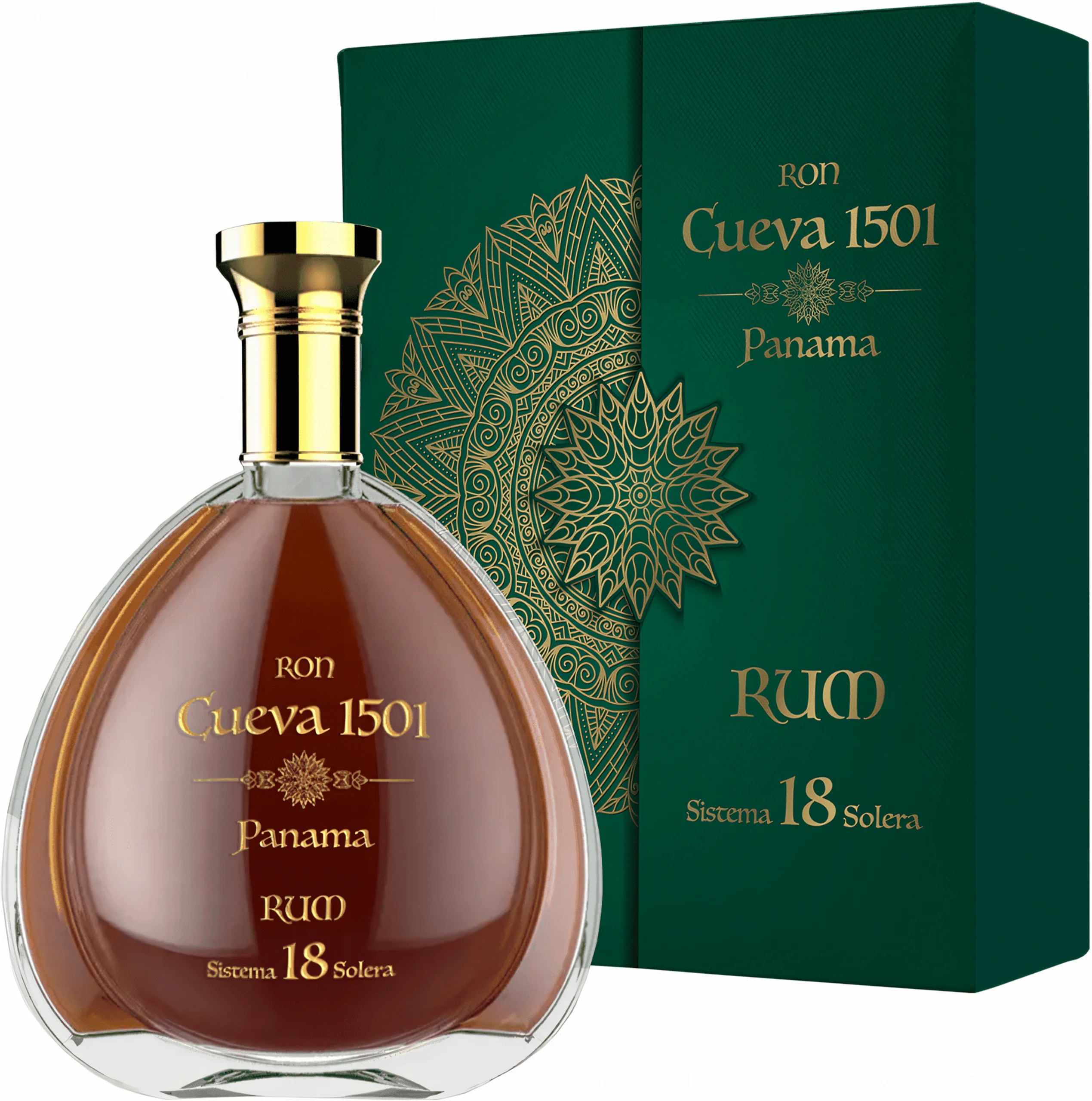 Ron Cueva 1501 Solera 18 éves rum 0.7 LITER