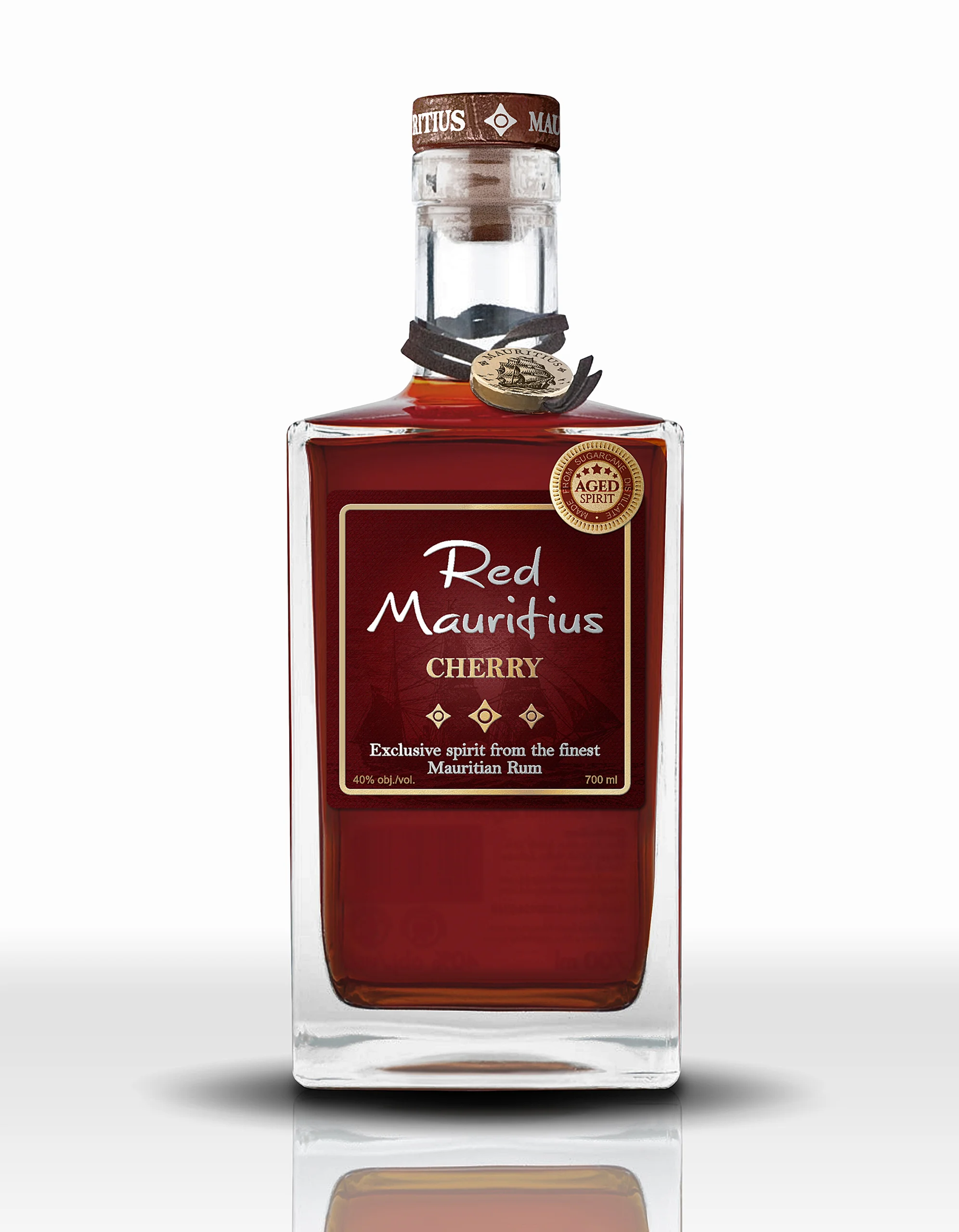 RED MAURITIUS CHERRY Rum 0,7 LITER