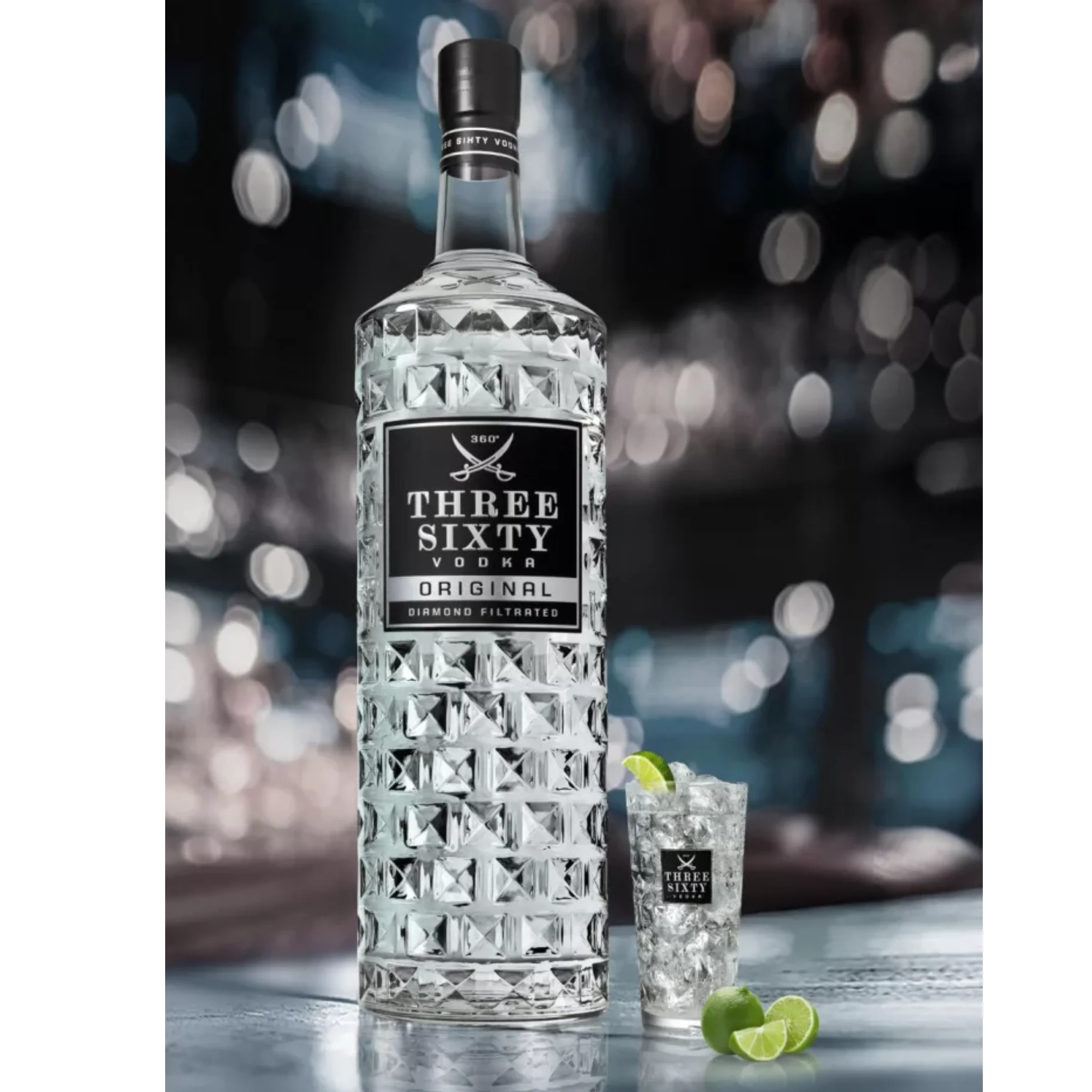 Three Sixty vodka  0.7 LITER