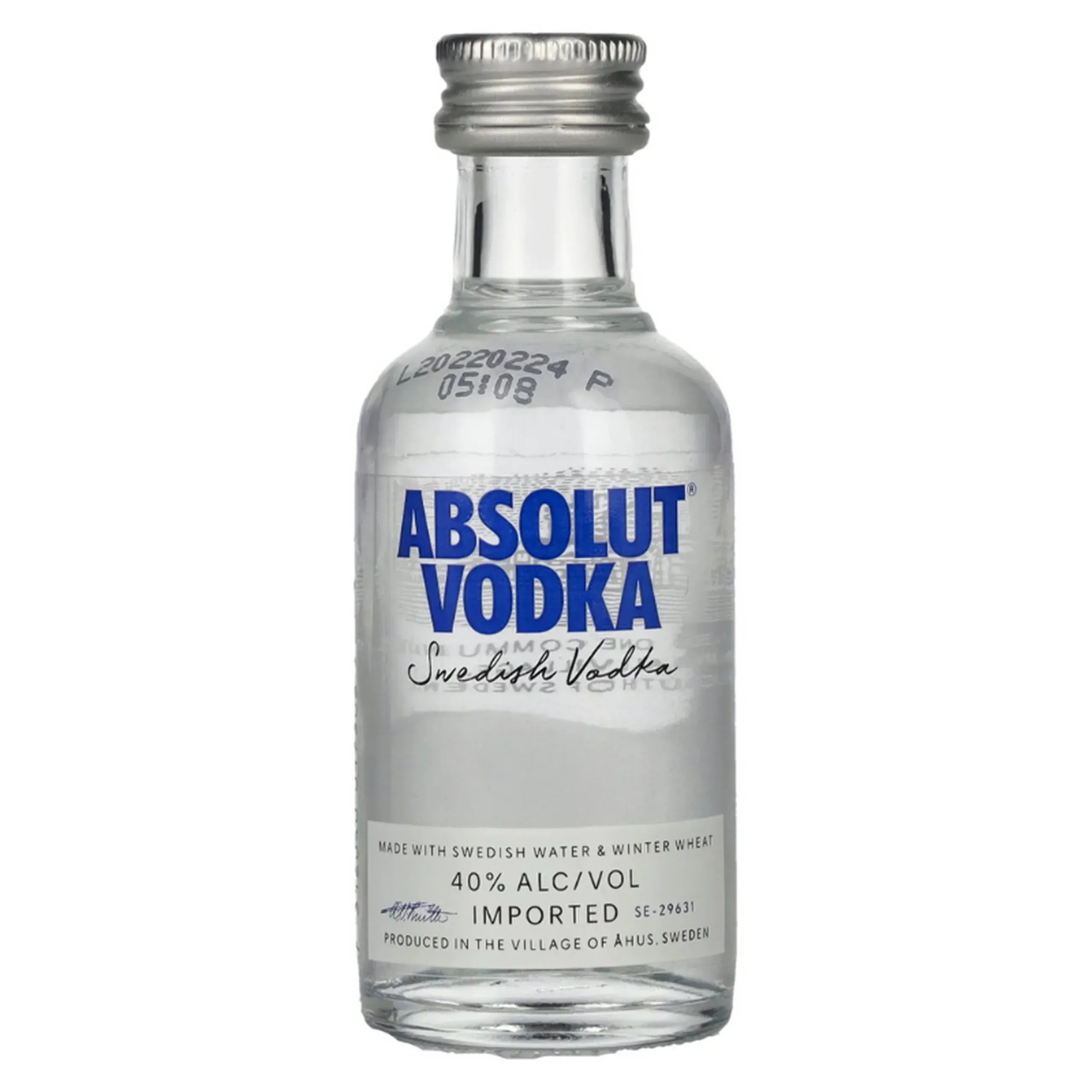 Absolut vodka 40% 0,05L