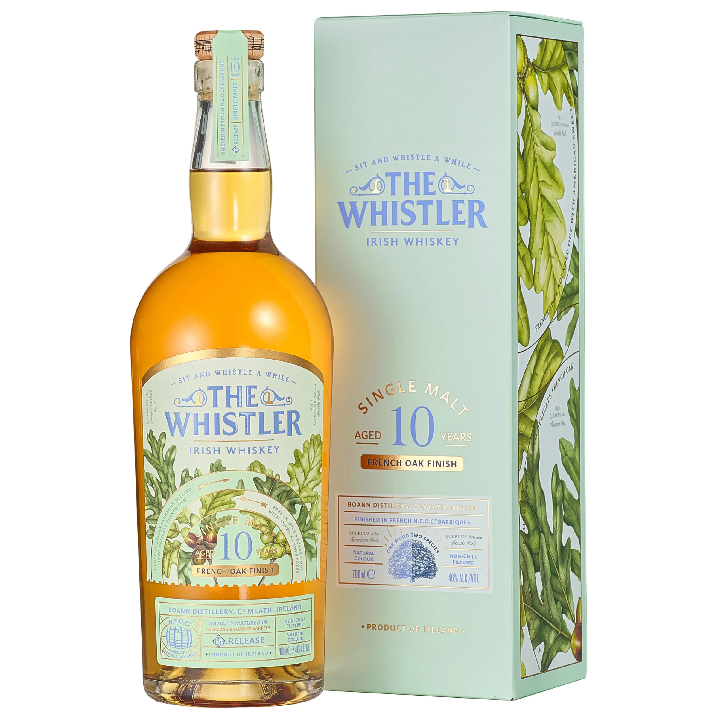 The Whistler 10 éves Single Malt - French Oak  DRS 0.7 LITER