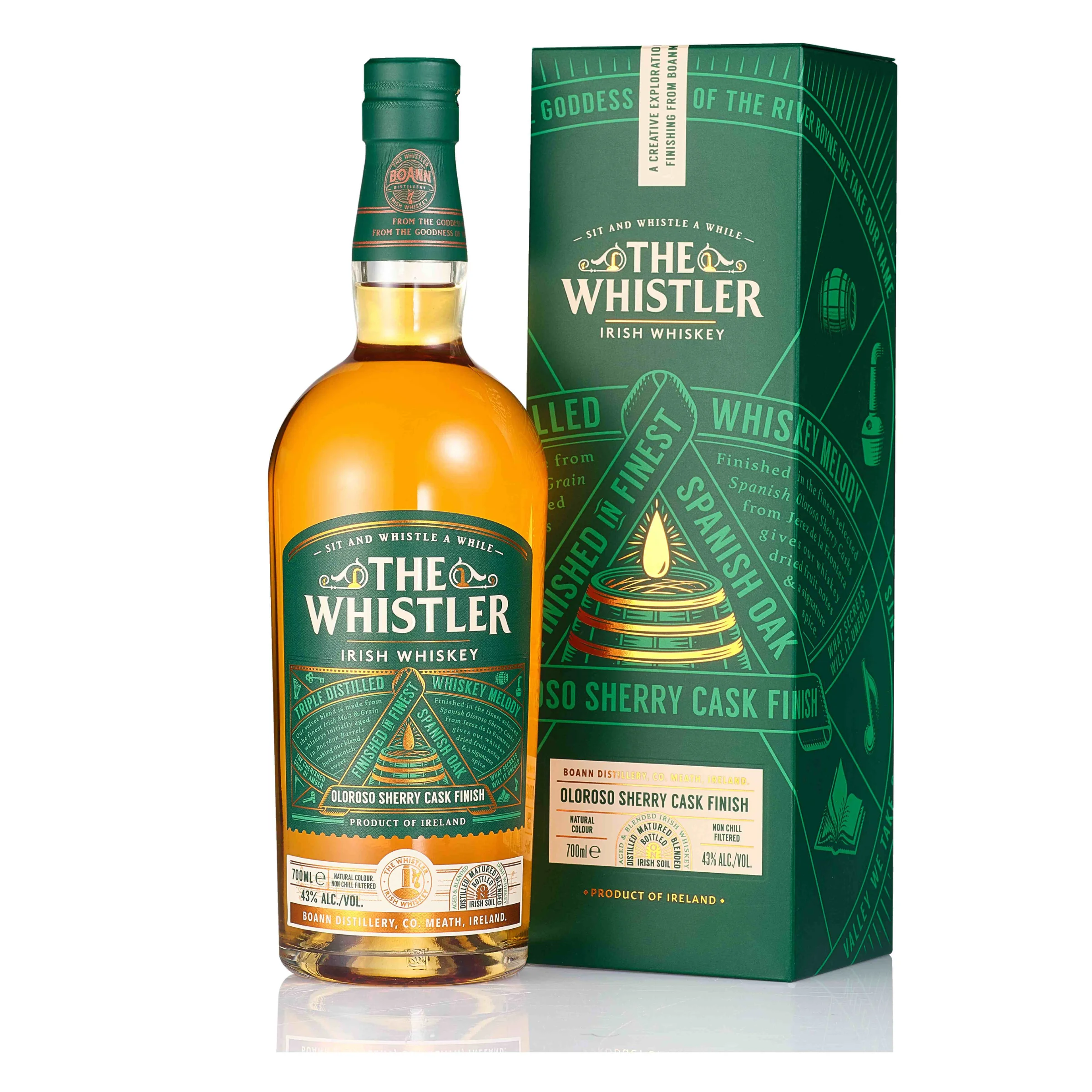 The Whistler Olorosso Sherry Cask Ír Whiskey DRS 0.7 LITER