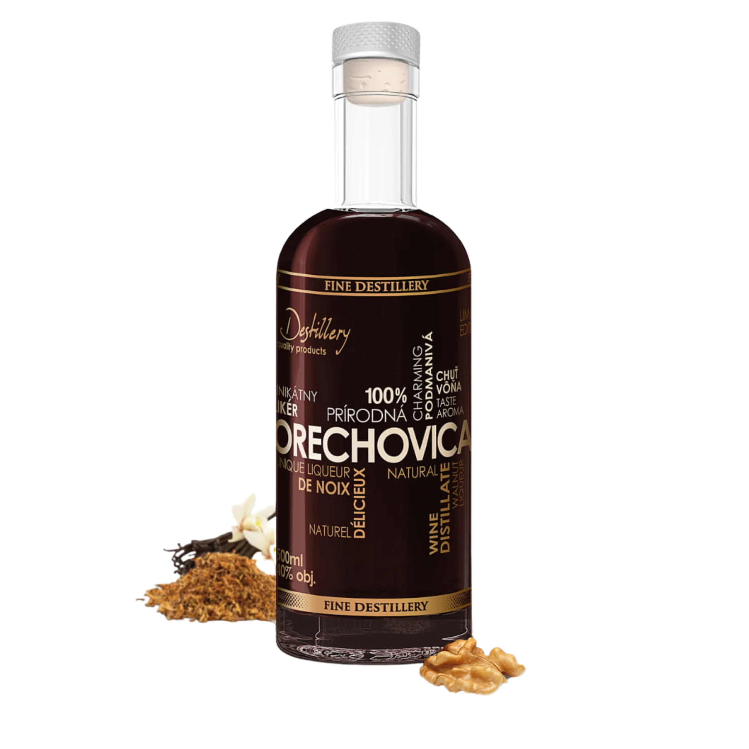 Fine Destillery Diólikőr 40% 500 ml