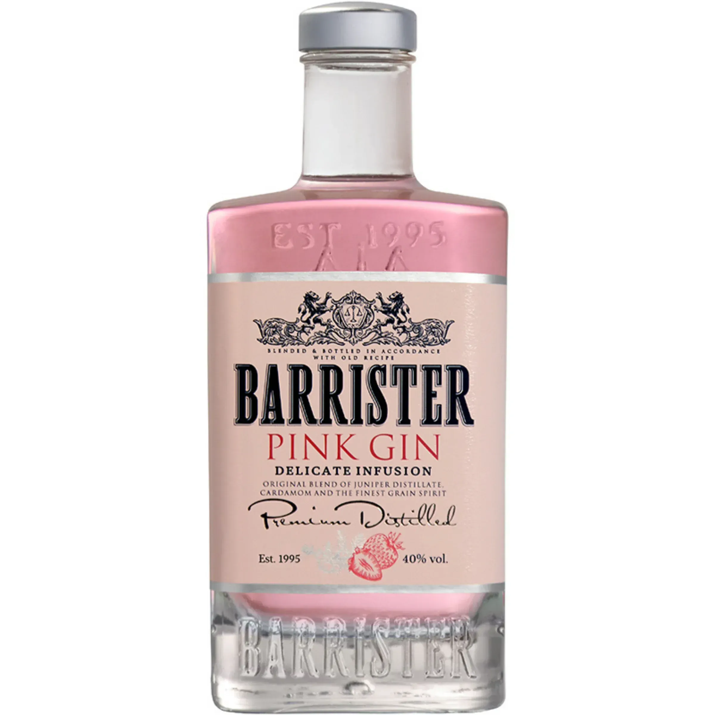 Barrister Pink Gin (eper) 0,7l 40%
