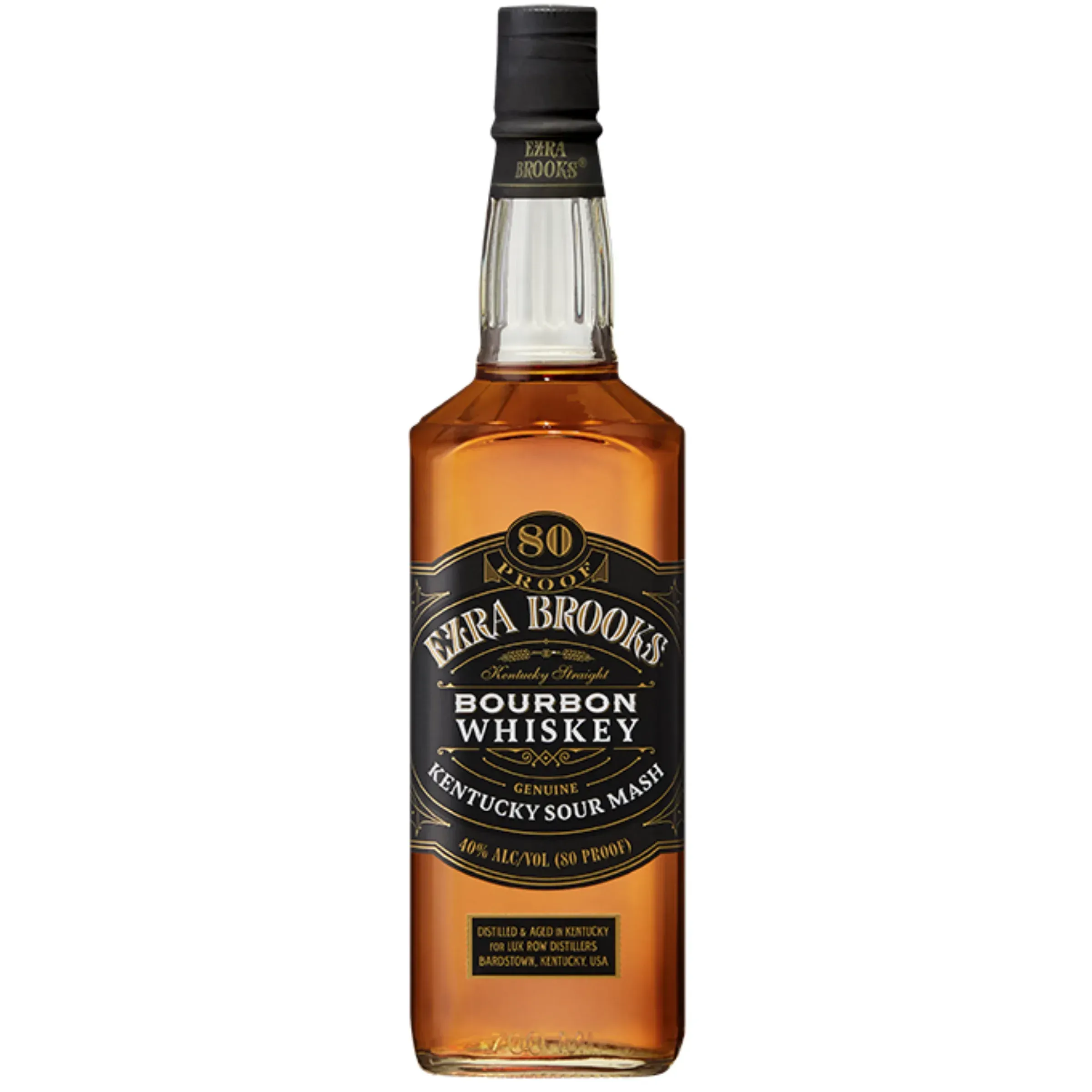 Ezra Brooks Black Label - bourbon 40% 1L