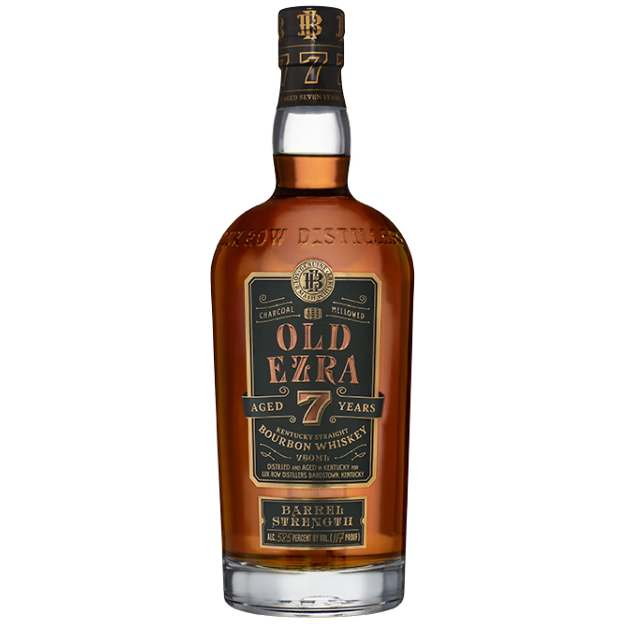 Old Ezra 7éves - Hordóerősségű bourbon 58,5% 0,75L