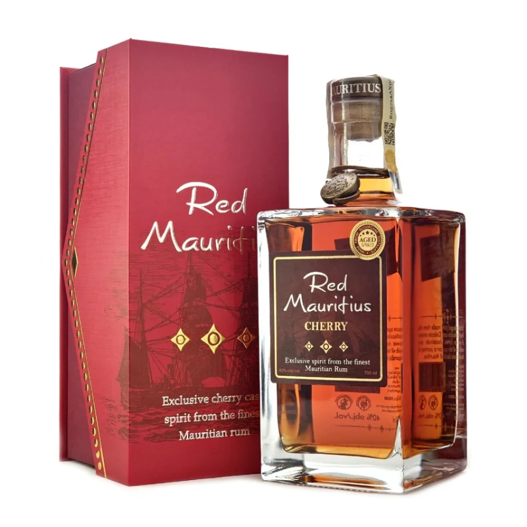 Red Mauritius Cherry Díszdobozos Rum
