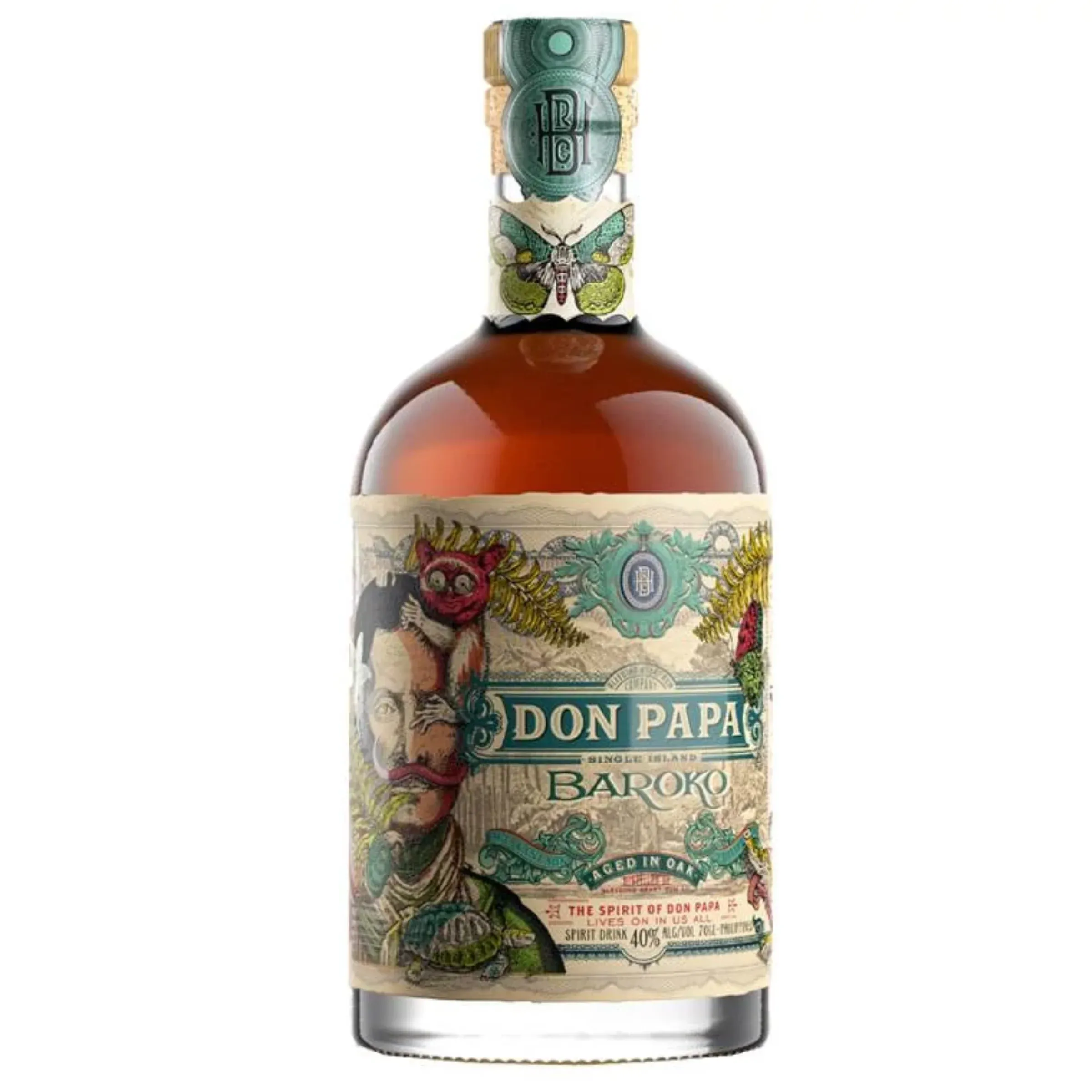 Don Papa Baroko Rum DRS 0.7 LITER