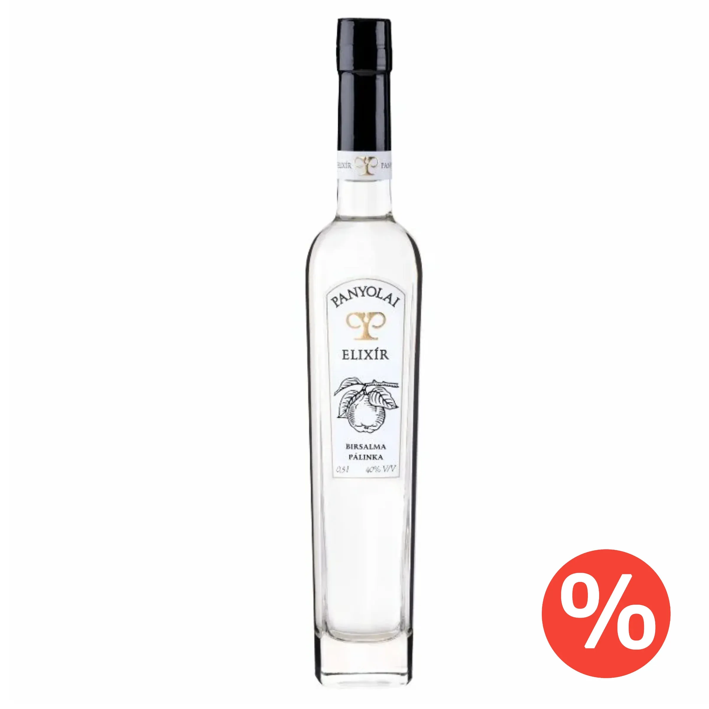 Panyolai Elixír Birsalma pálinka 40% 0,5L