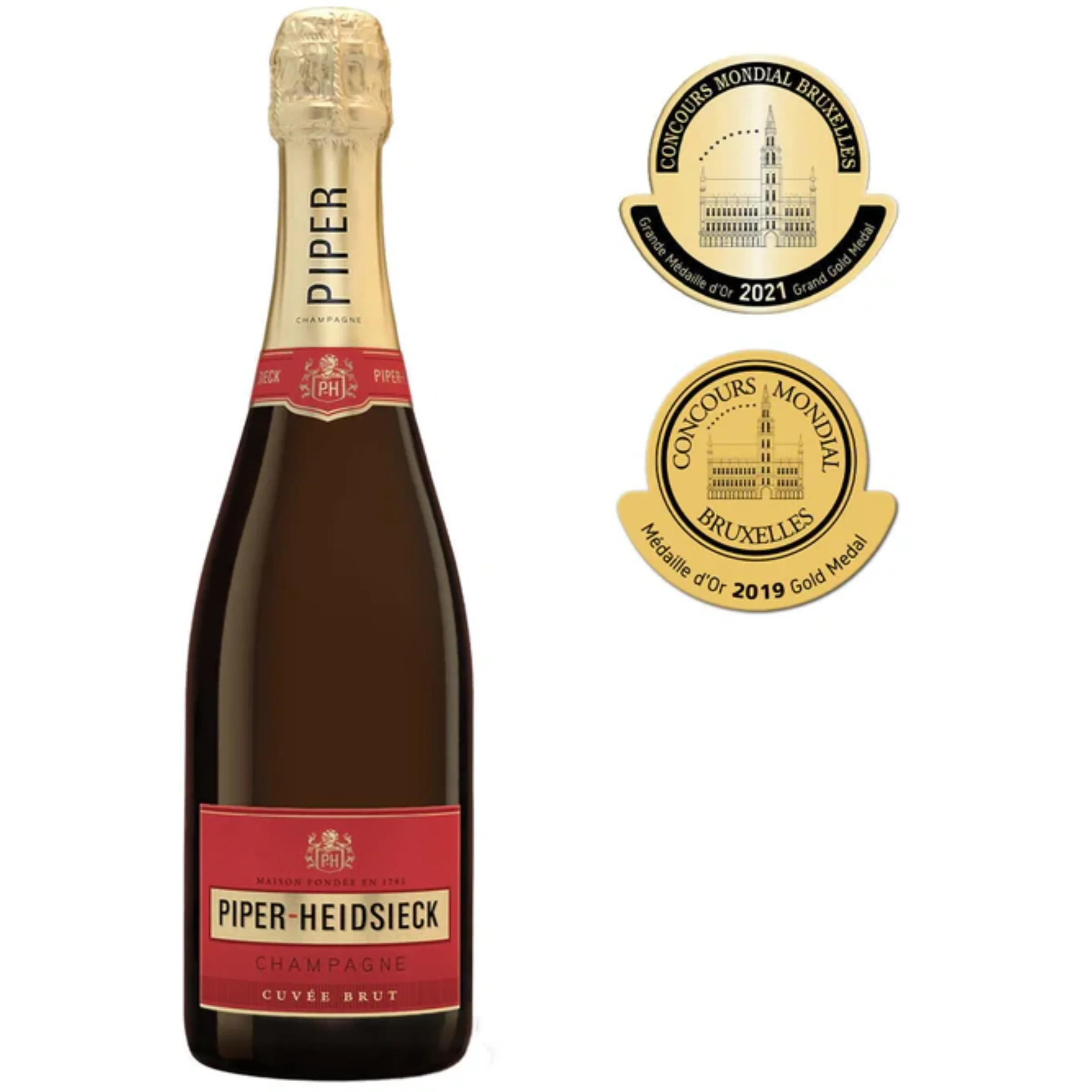 Piper Heidsieck Cuvee Brut Champagne 0,75l 12%