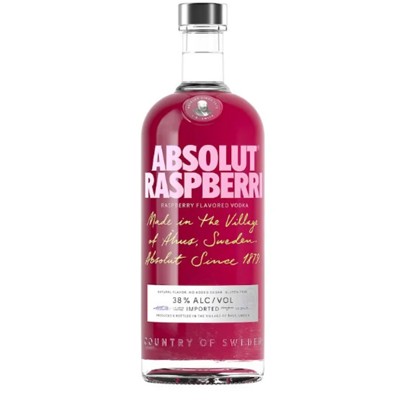 Absolut Vodka Raspberry 0.7 LITER