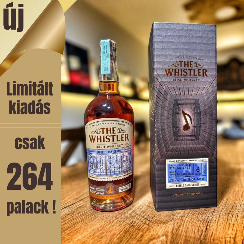 The Whistler Tawny Port Single Cask Whiskey Cave Room Whiskey 0,7 LITER DRS