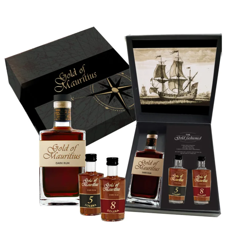 GOLD OF MAURITIUS Tengerész Rum szett doboz 1 DB