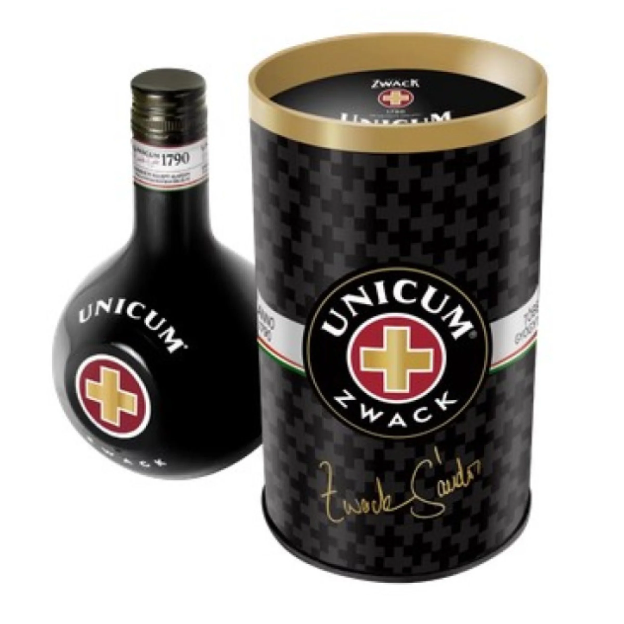 Zwack Unicum Fém Díszdobozos DRS 0.5 LITER