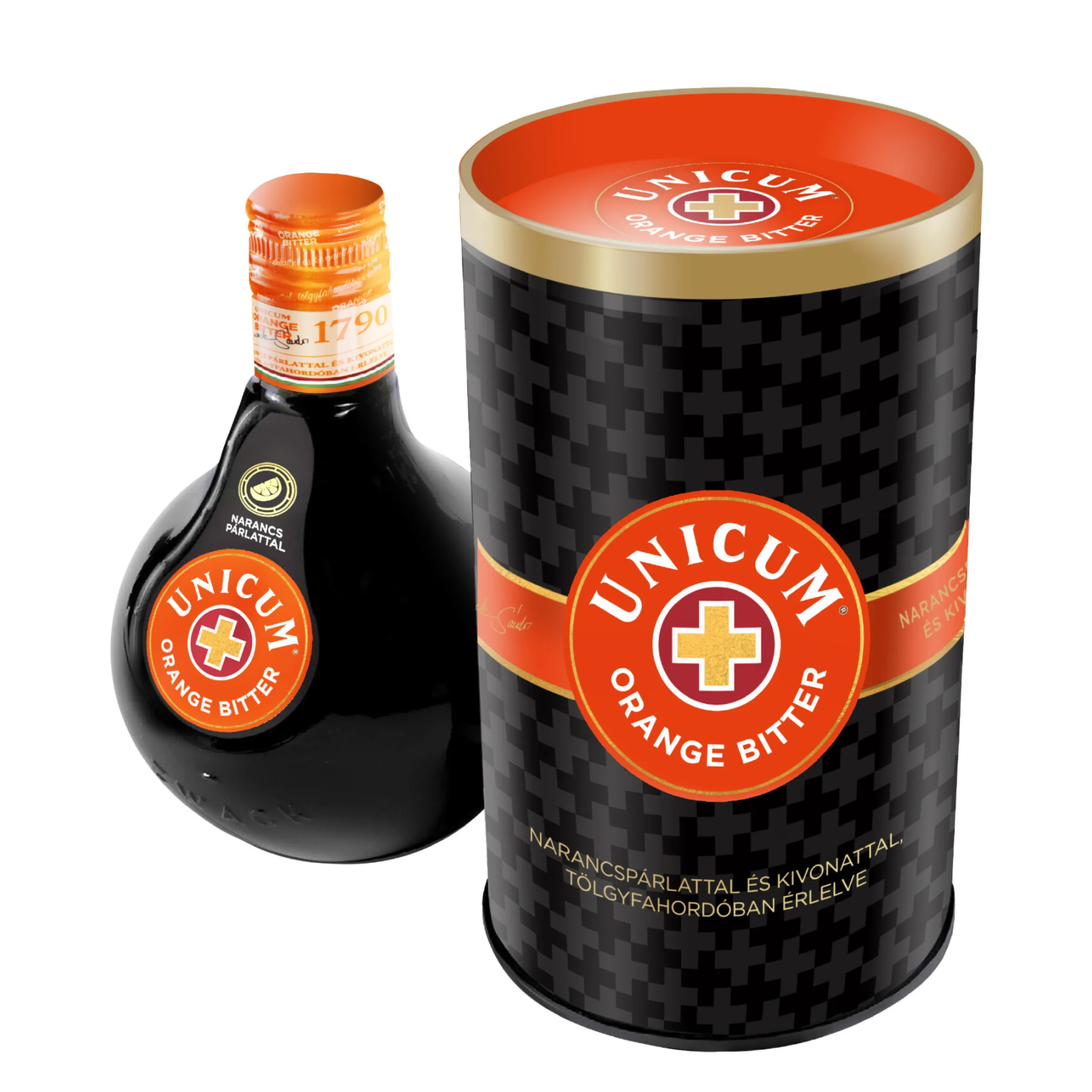 Zwack Unicum Orange Fém Díszdobozos DRS 0.5 LITER