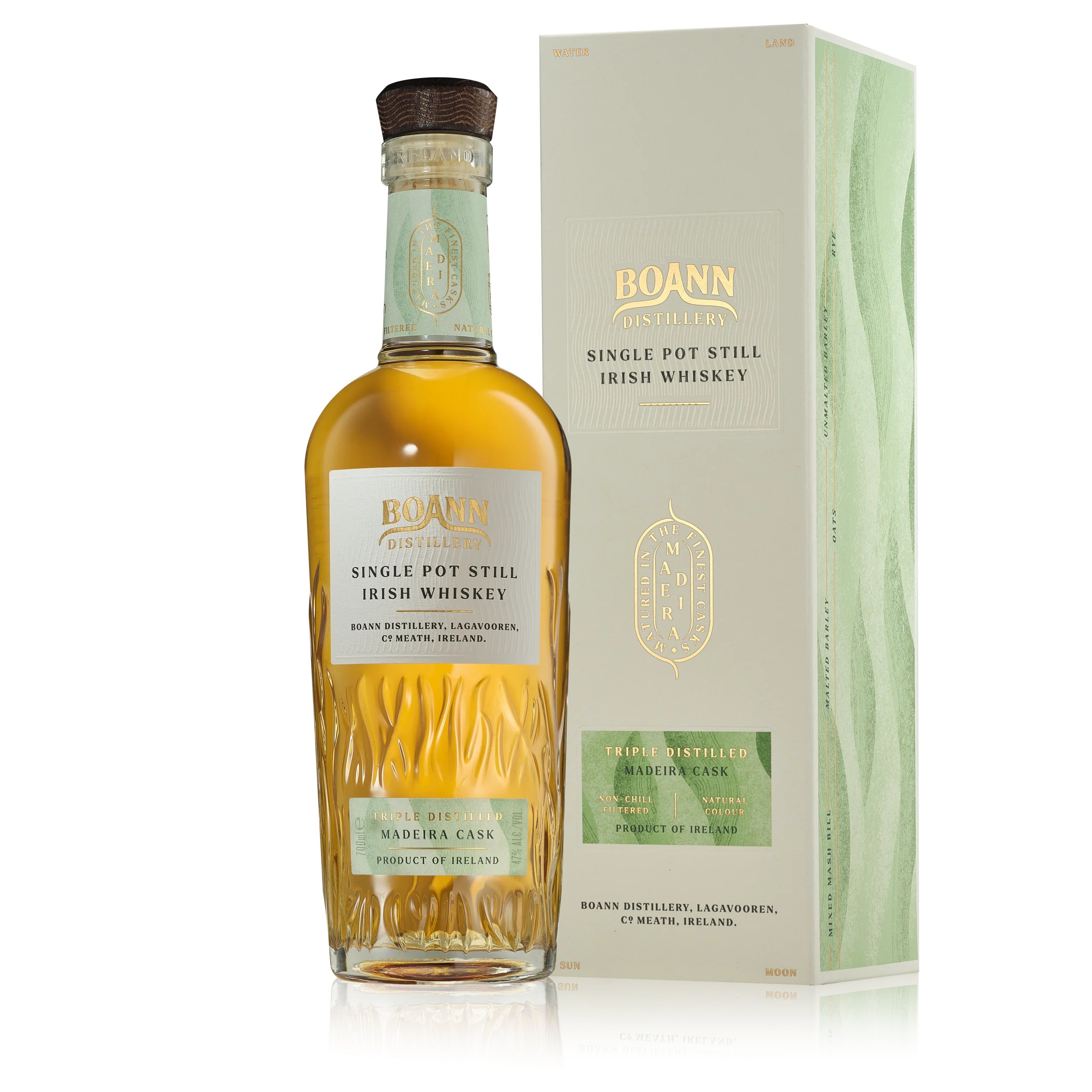 Boann Madeira Ír Whiskey 47% 0,7 LITER