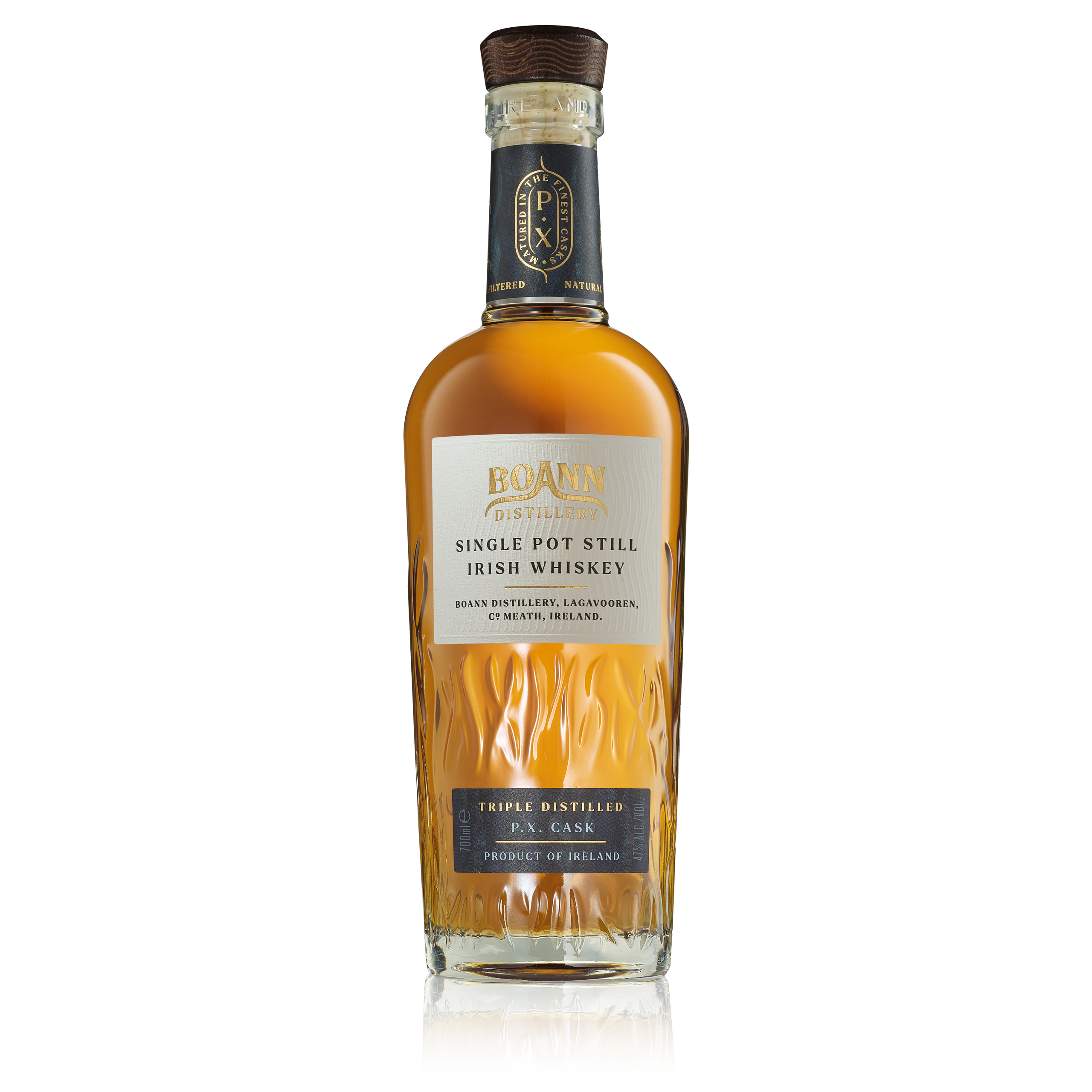 Boann P.X. Ír Whiskey 47% 0,7 LITER