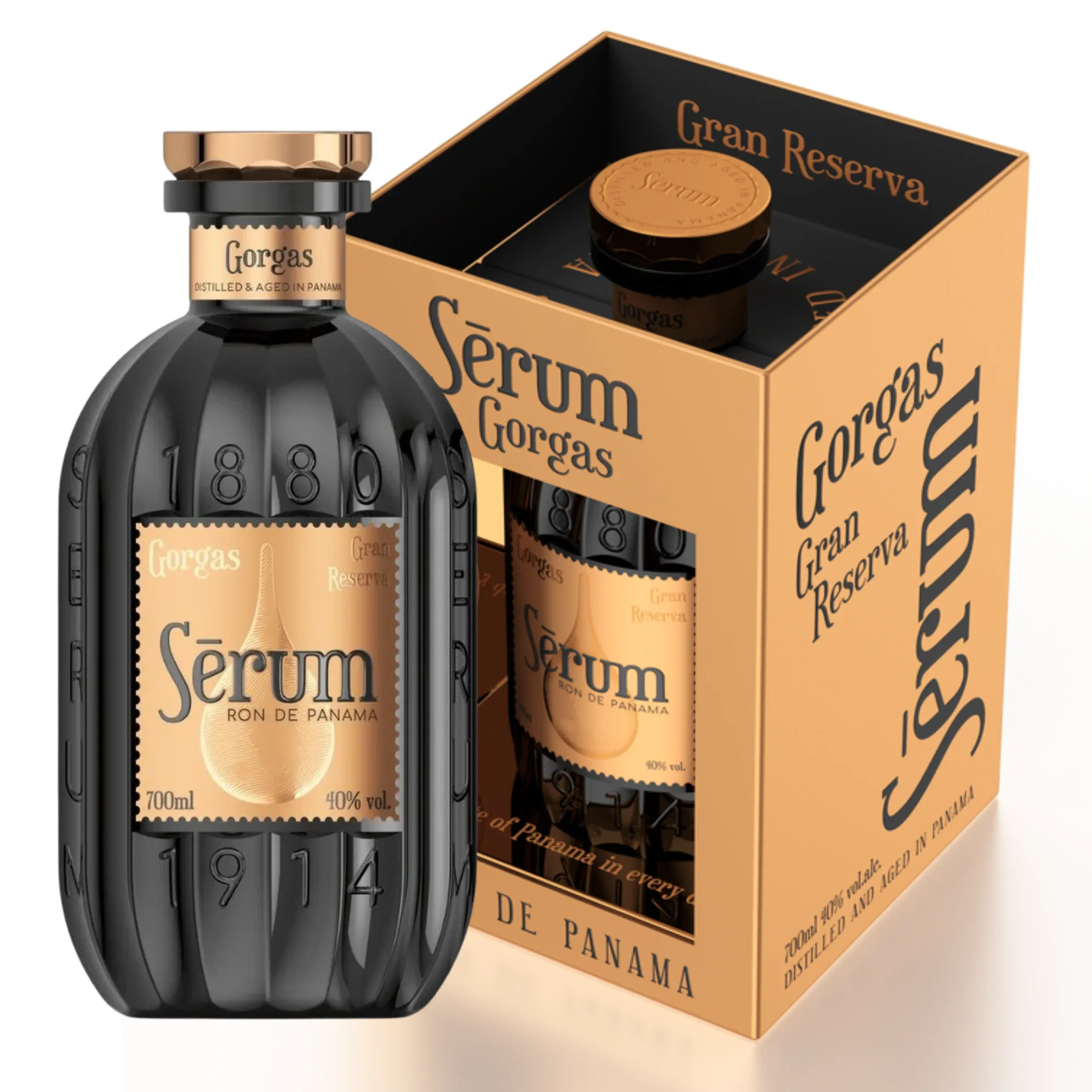 Serum Gorgas Gran Reserva Rum Díszdobozos DRS 0.7 LITER