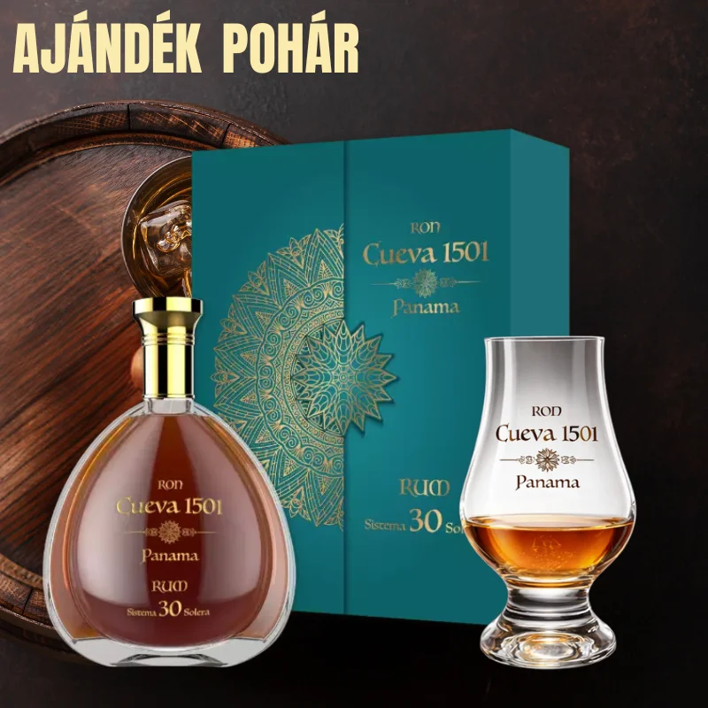 Ron Cueva 30 éves rum 0.7 LITER