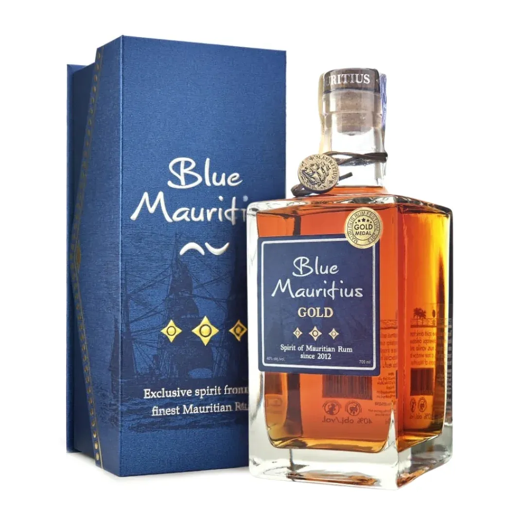 Blue Mauritius Gold Díszdobozos Rum