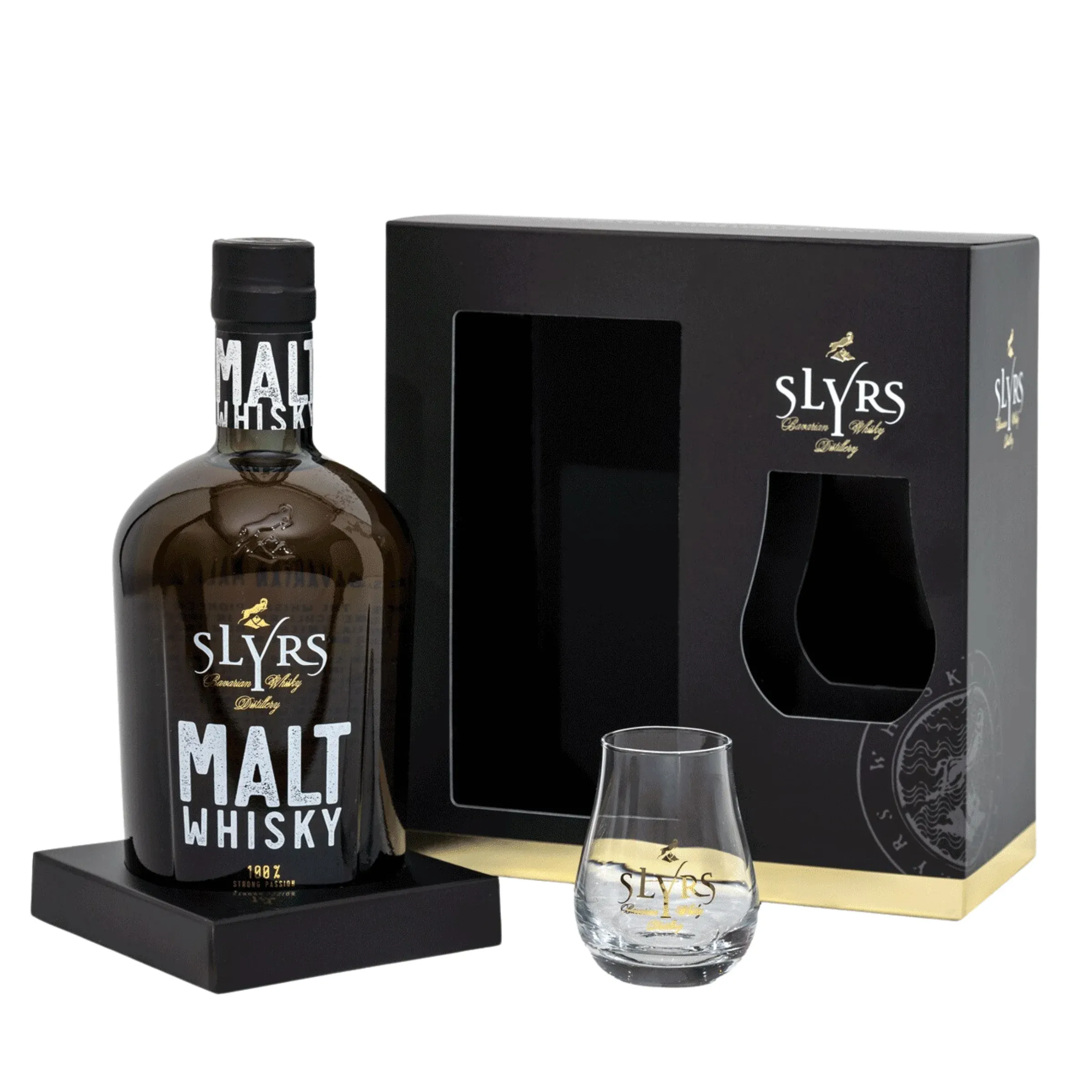 Slyrs Bavarian Malt Whisky DD+pohár 0.7 LITER