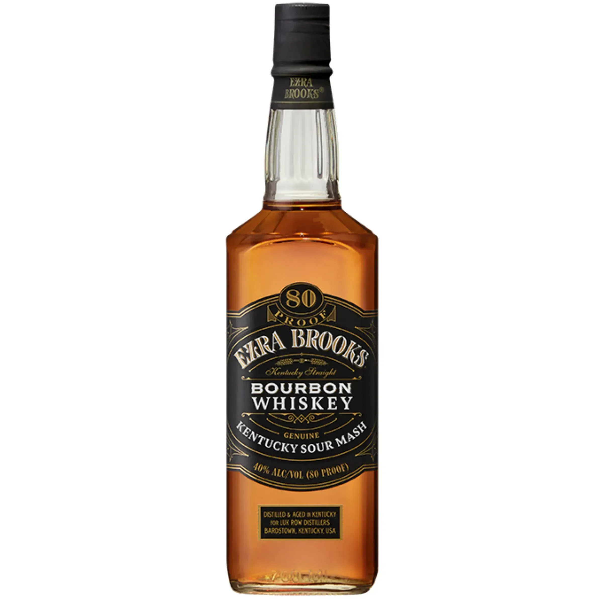 Ezra Brooks Black Label - bourbon 40% 1L
