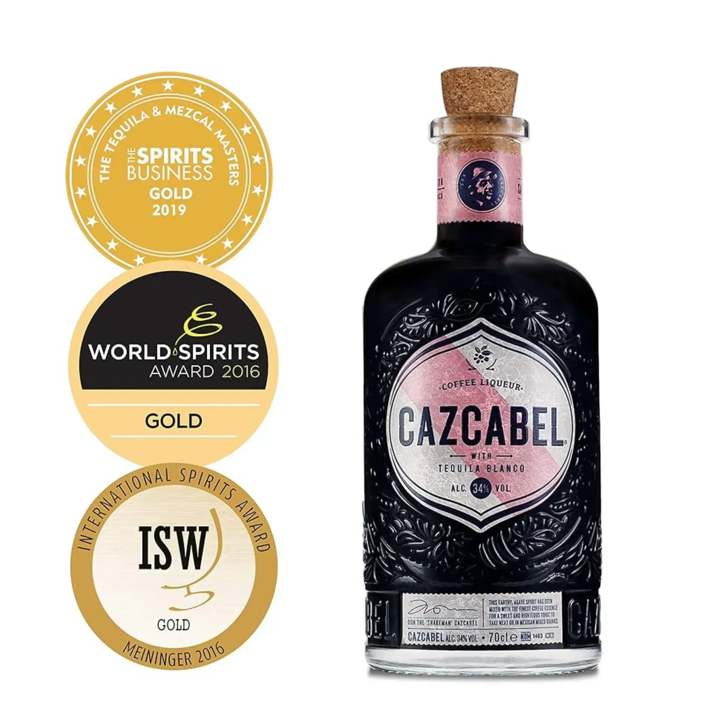 Cazcabel kávés tequila likőr 34% 0,7L DRS
