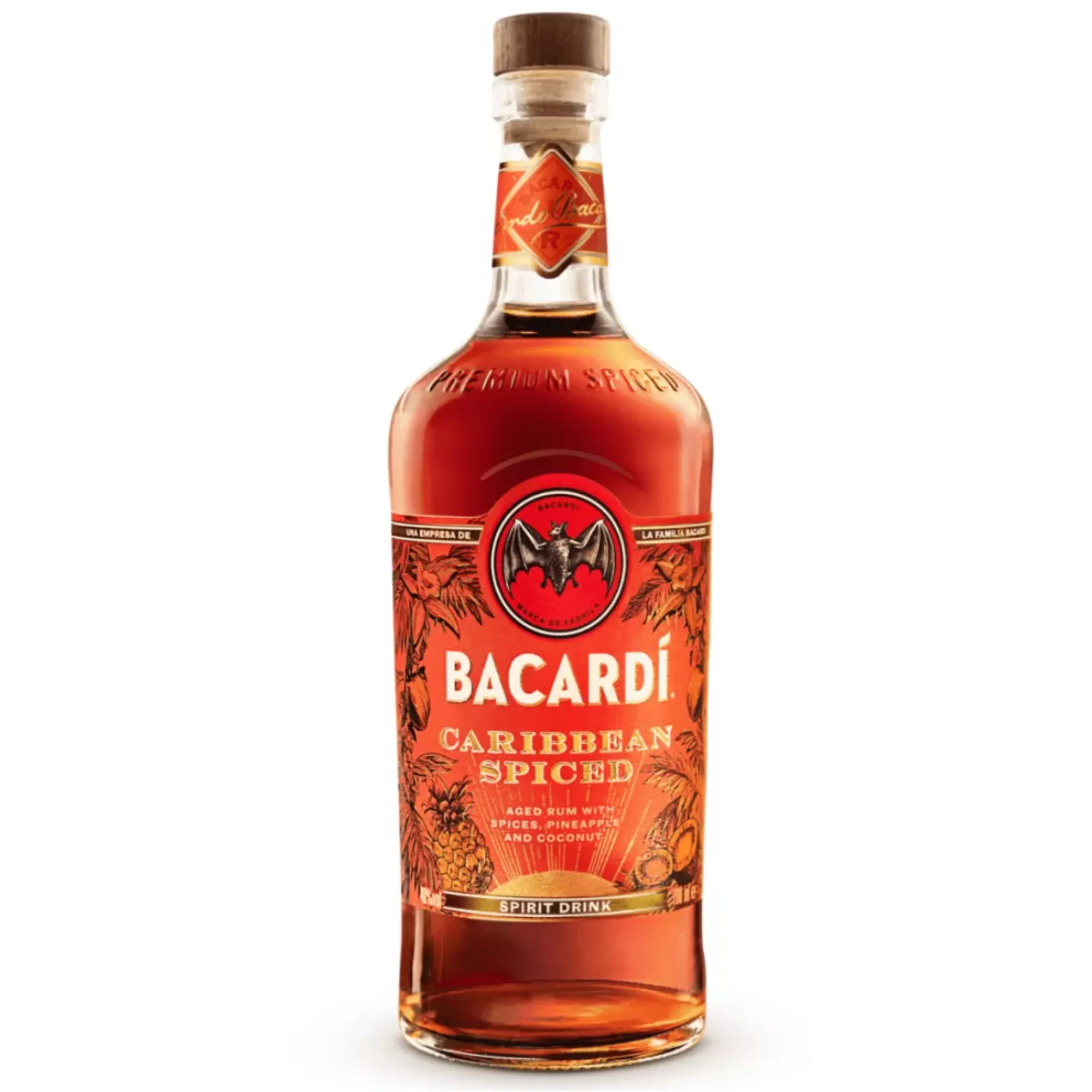 Bacardi Caribbean Spiced Rum 0.7 LITER