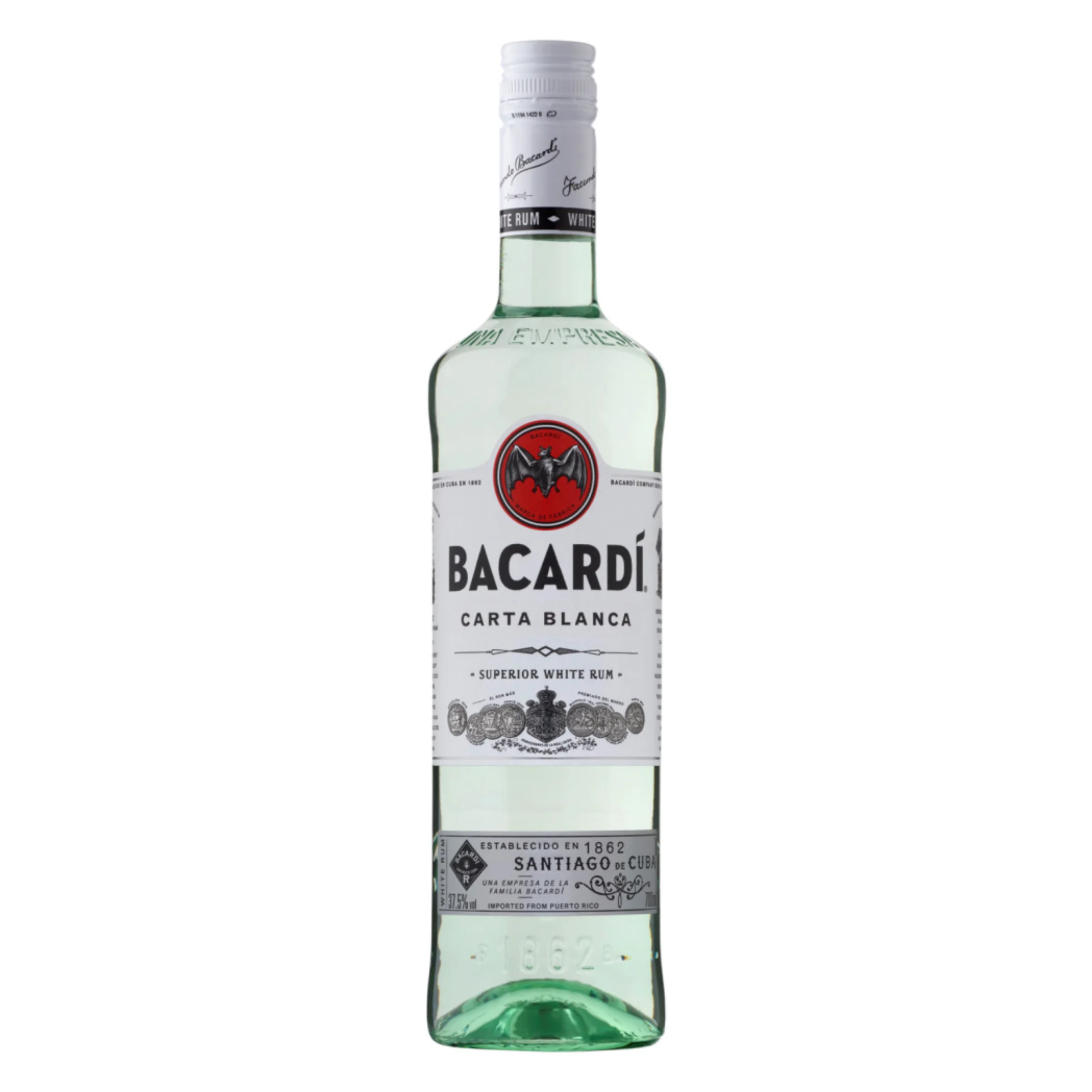 Bacardi Carta Blanca Rum 0.7 LITER