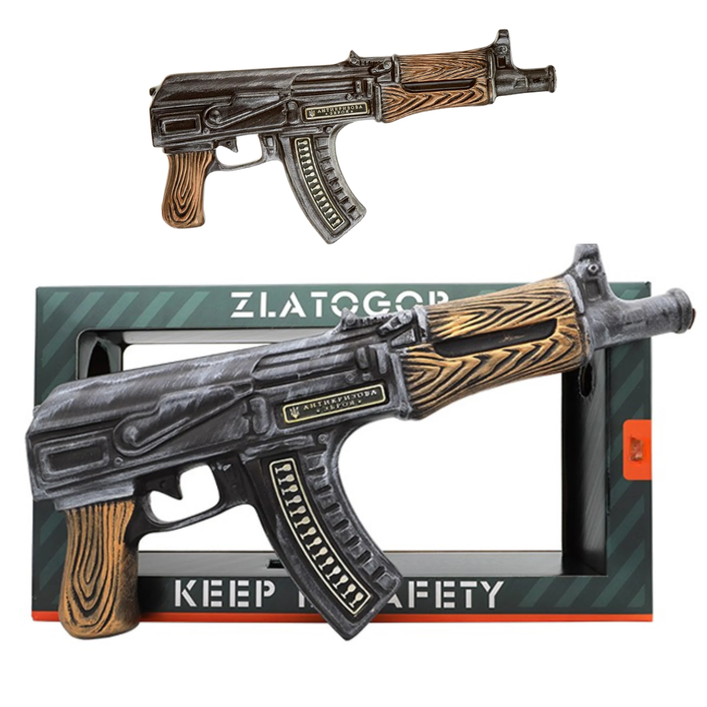 Zlatogor AK 47 vodka 0,5 Liter