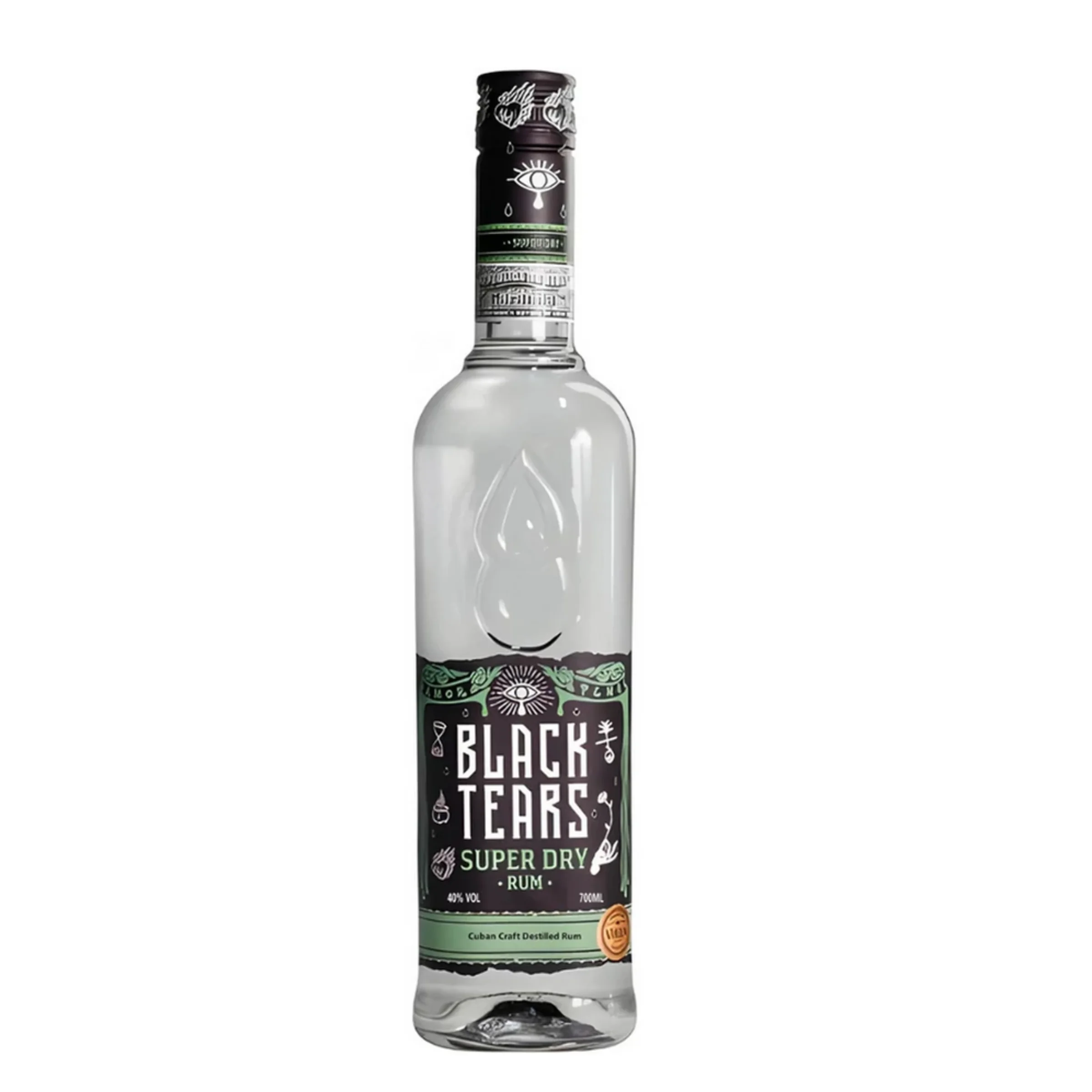 BLACK TEARS Super Dry Rum DRS 0.7 LITER