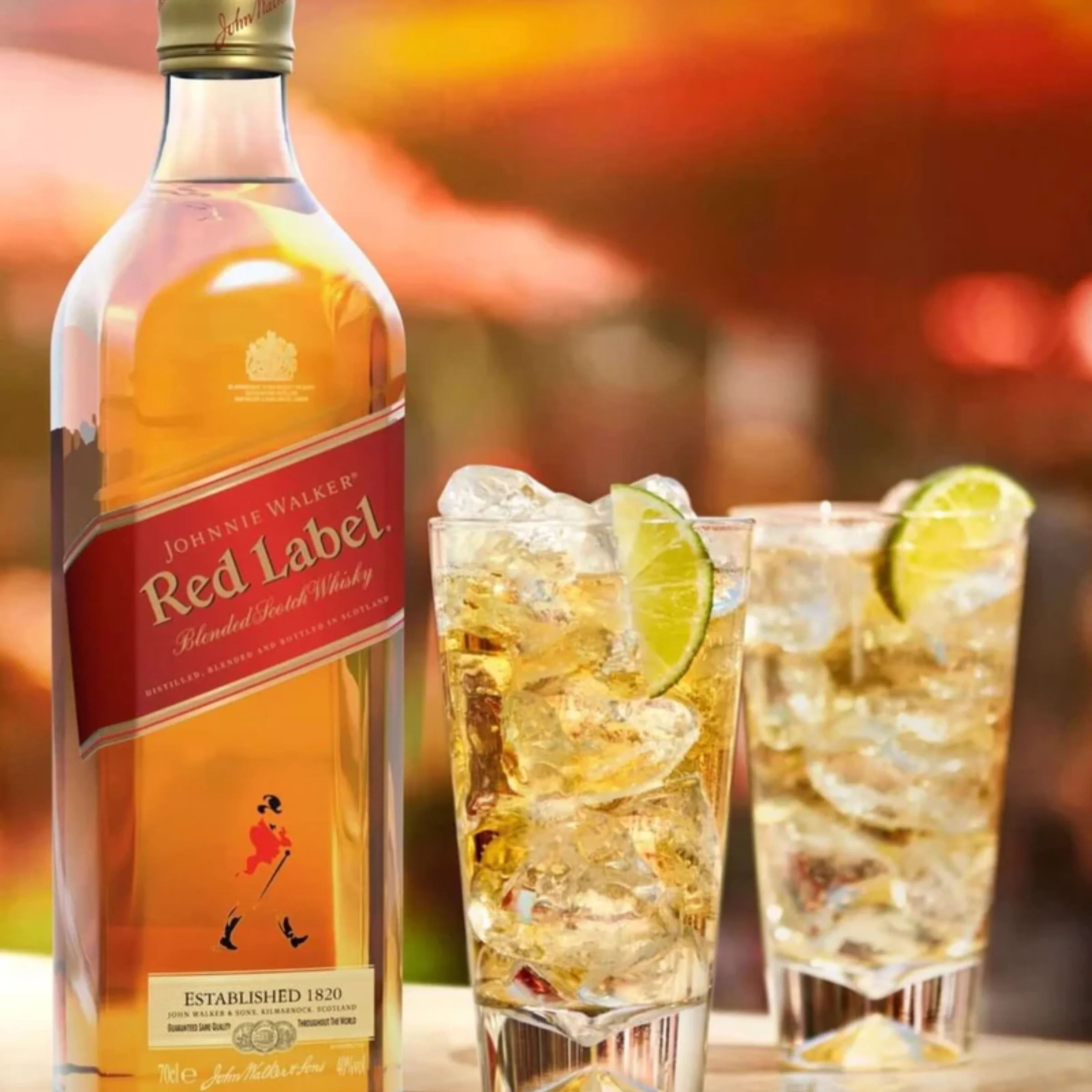 Johnnie Walker Red Label whisky DRS 0.5 LITER