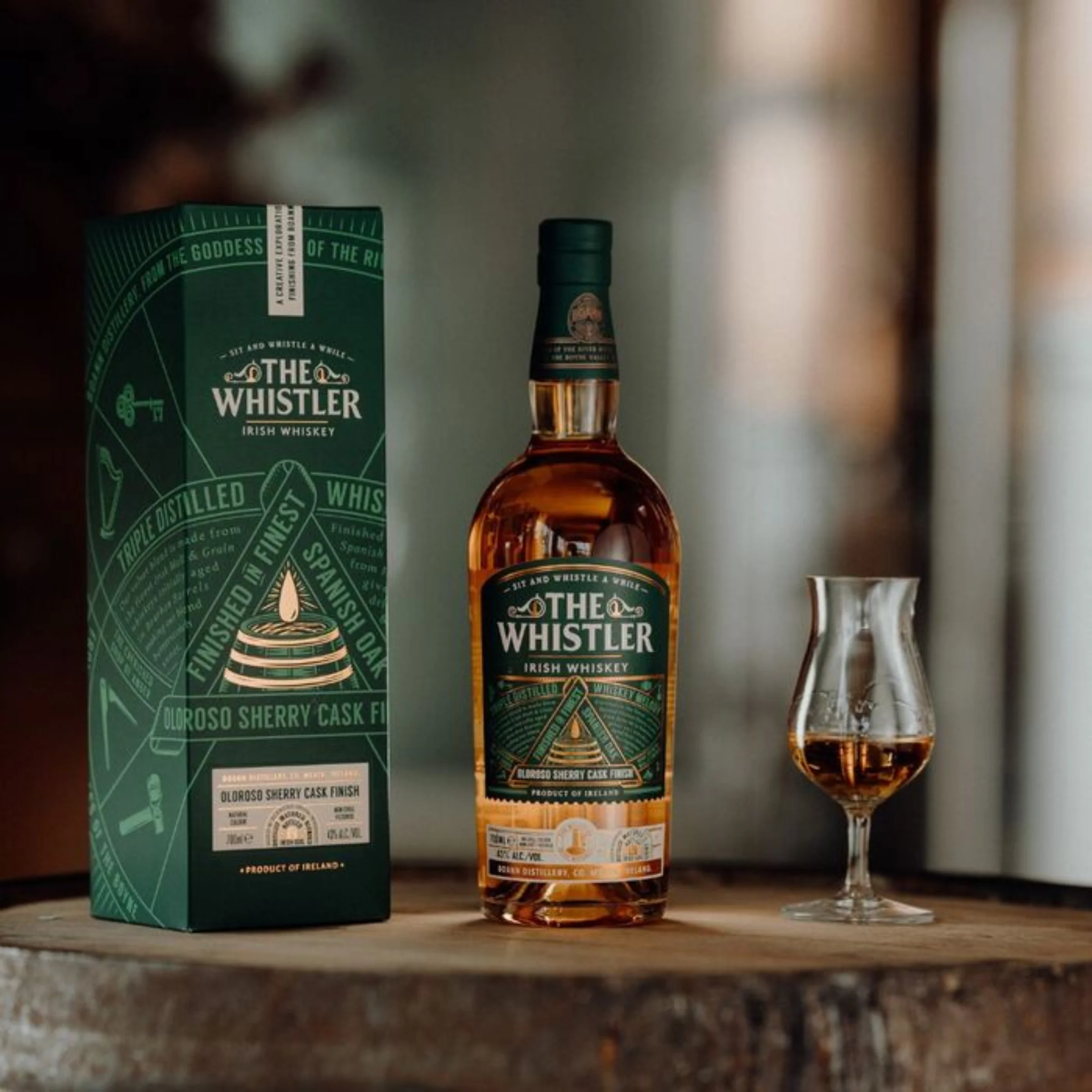The Whistler Olorosso Sherry Cask Ír Whiskey DRS 0.7 LITER