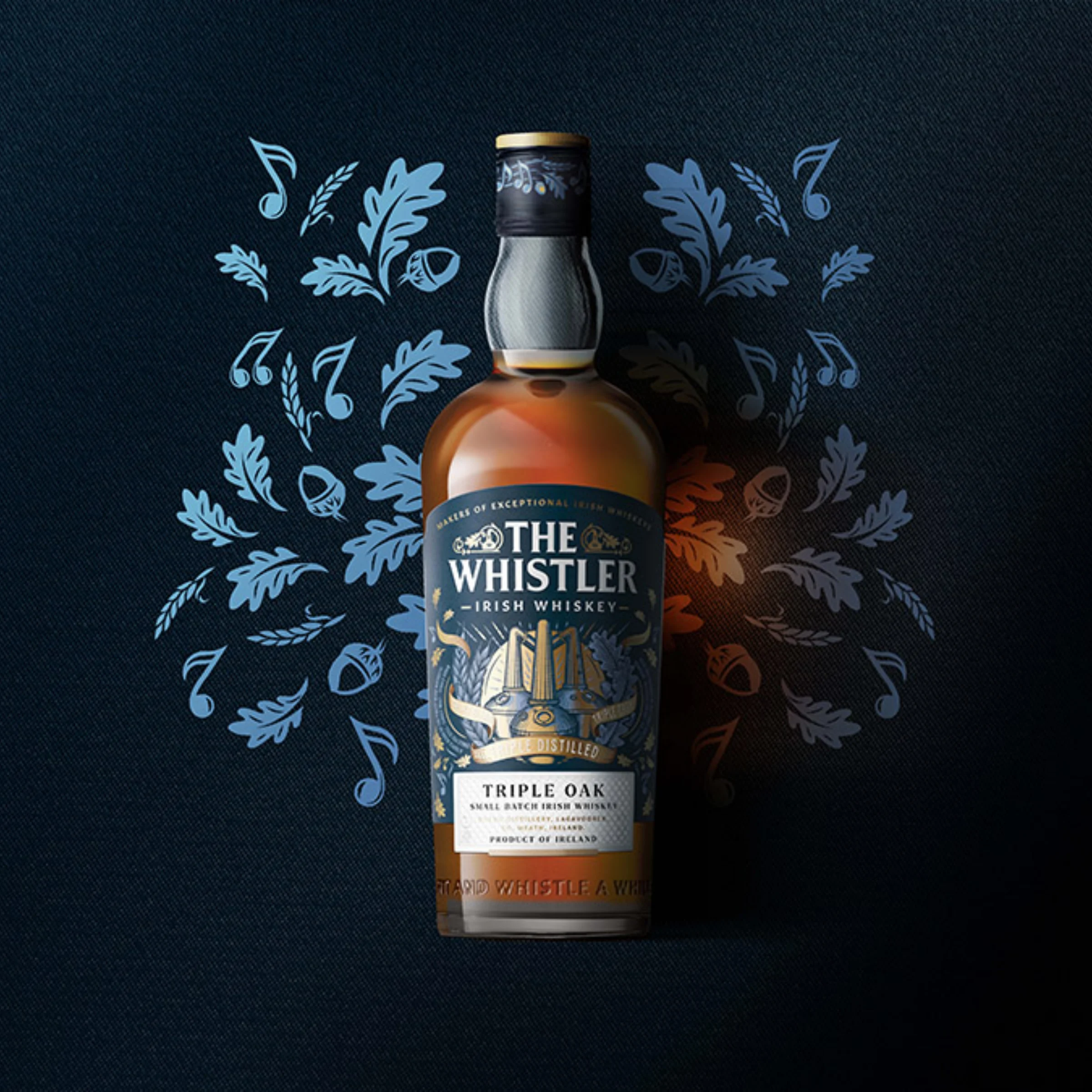 The Whistler Triple Oak Ír Whiskey DRS 0.7 LITER