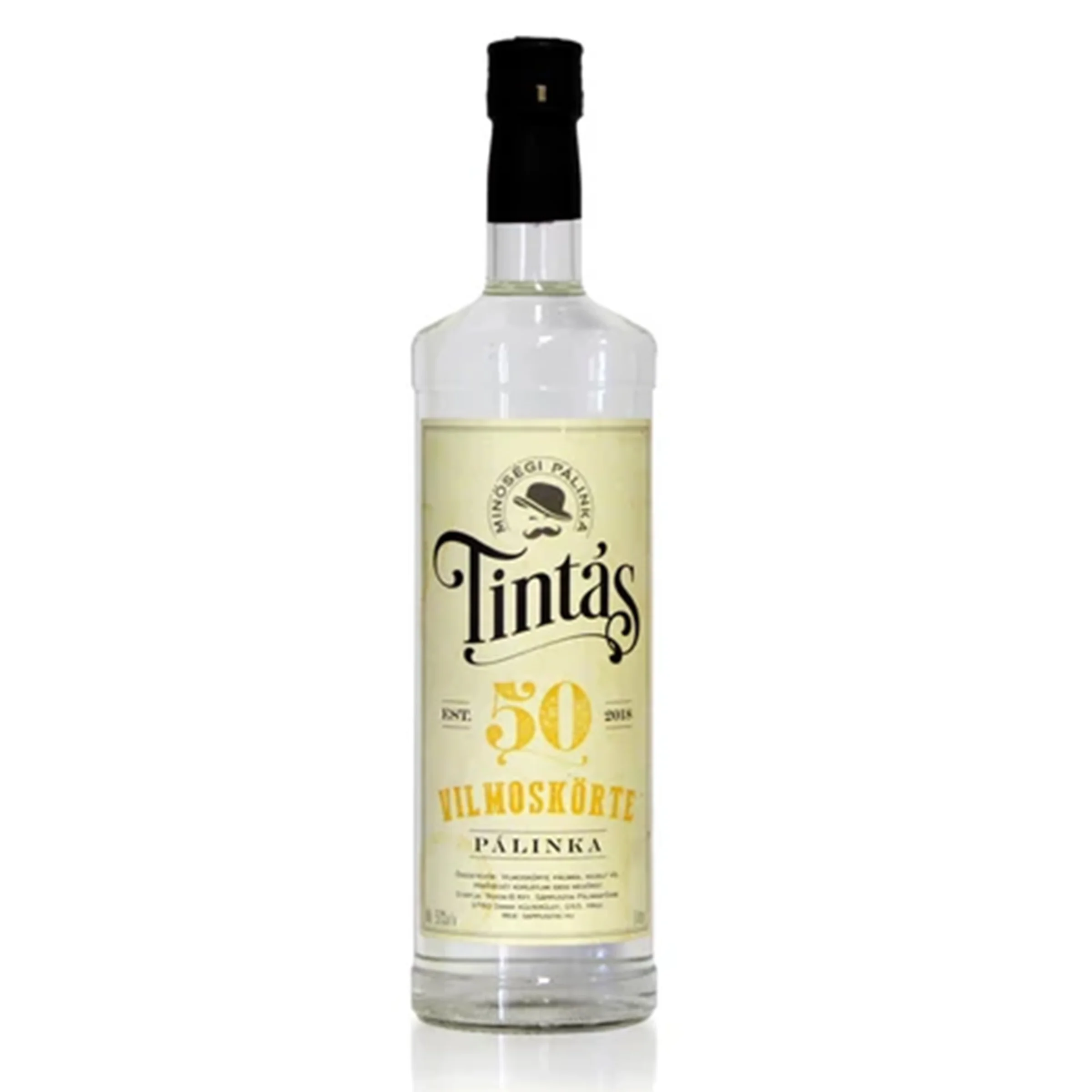 Tintás Vilmoskörte Pálinka 50% 1 Liter