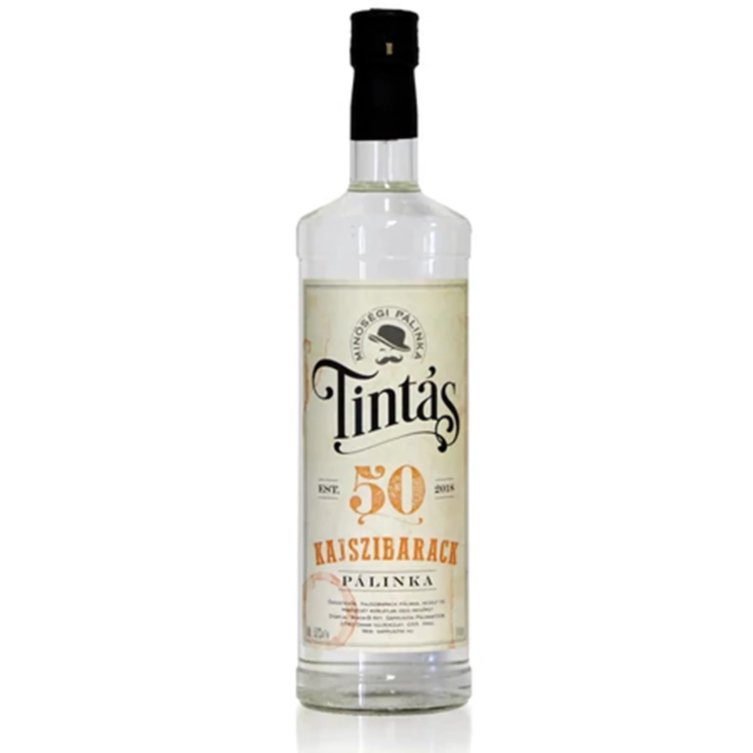 Tintás Kajszibarack Pálinka 50% 1 Liter