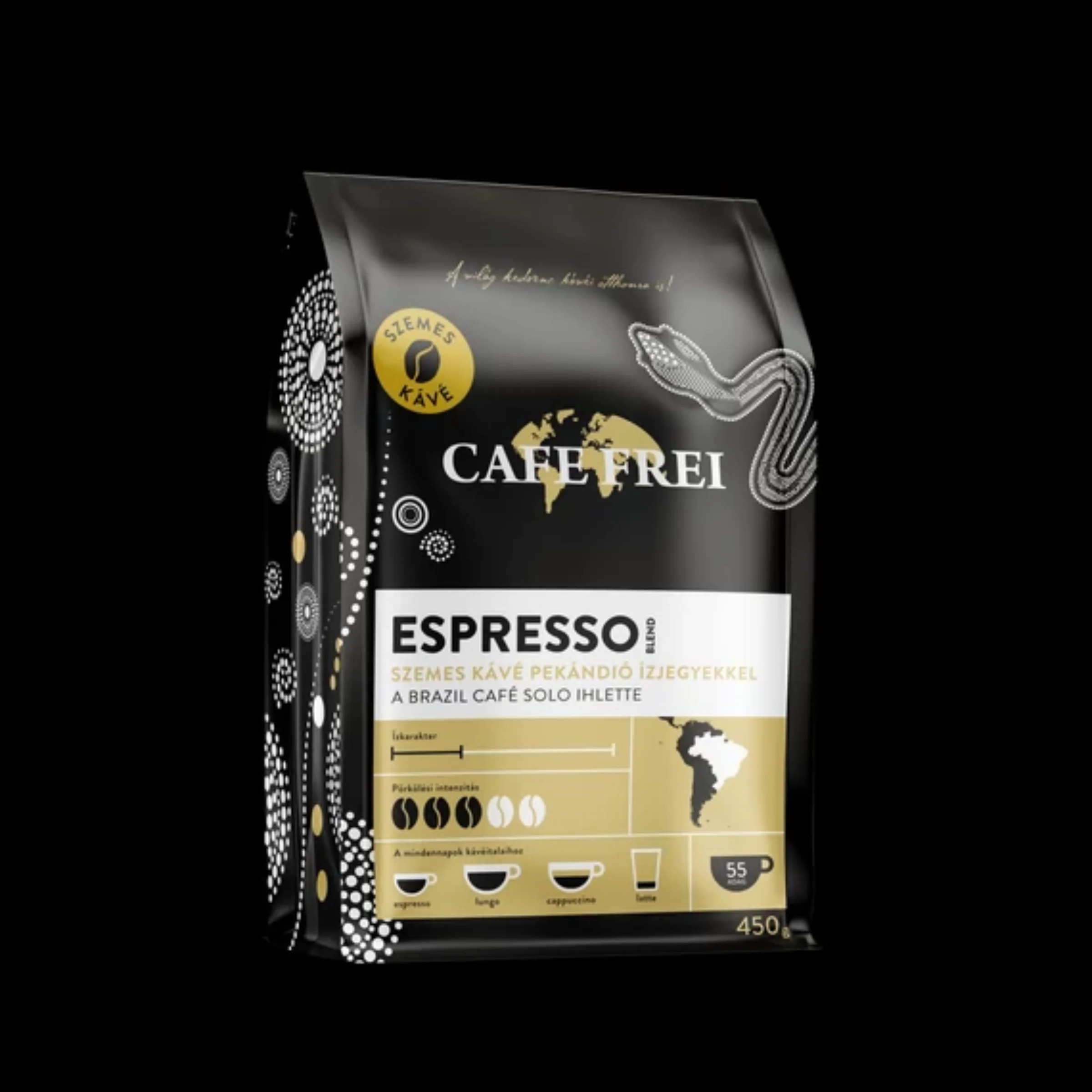 Cafe Frei szemes kávé Brazil Pekándió 450g