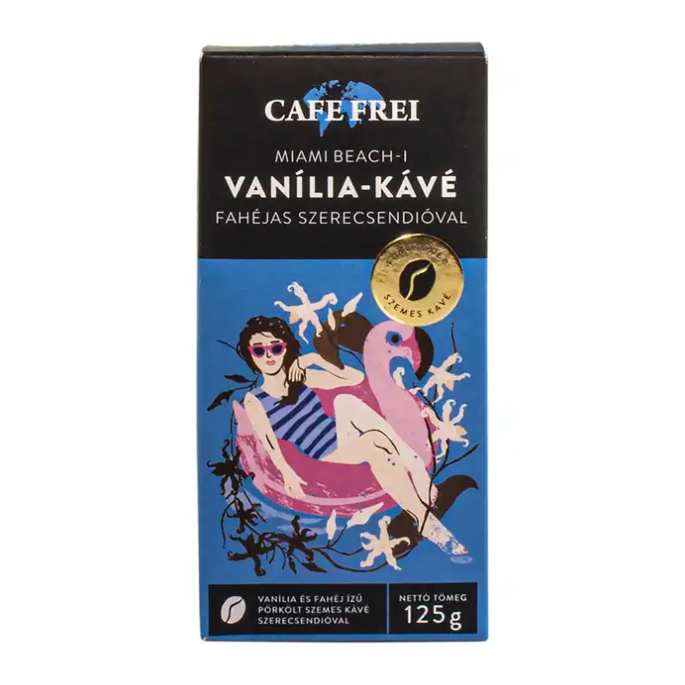 Cafe Frei szemes fűszeres vanília-kávé 125G