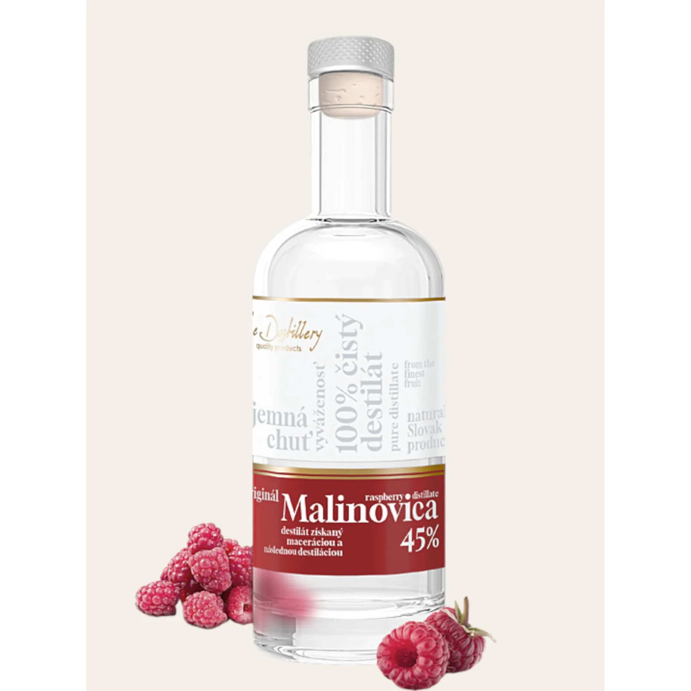 Fine Destillery Malinovica Málna párlat 0,5 liter 45%