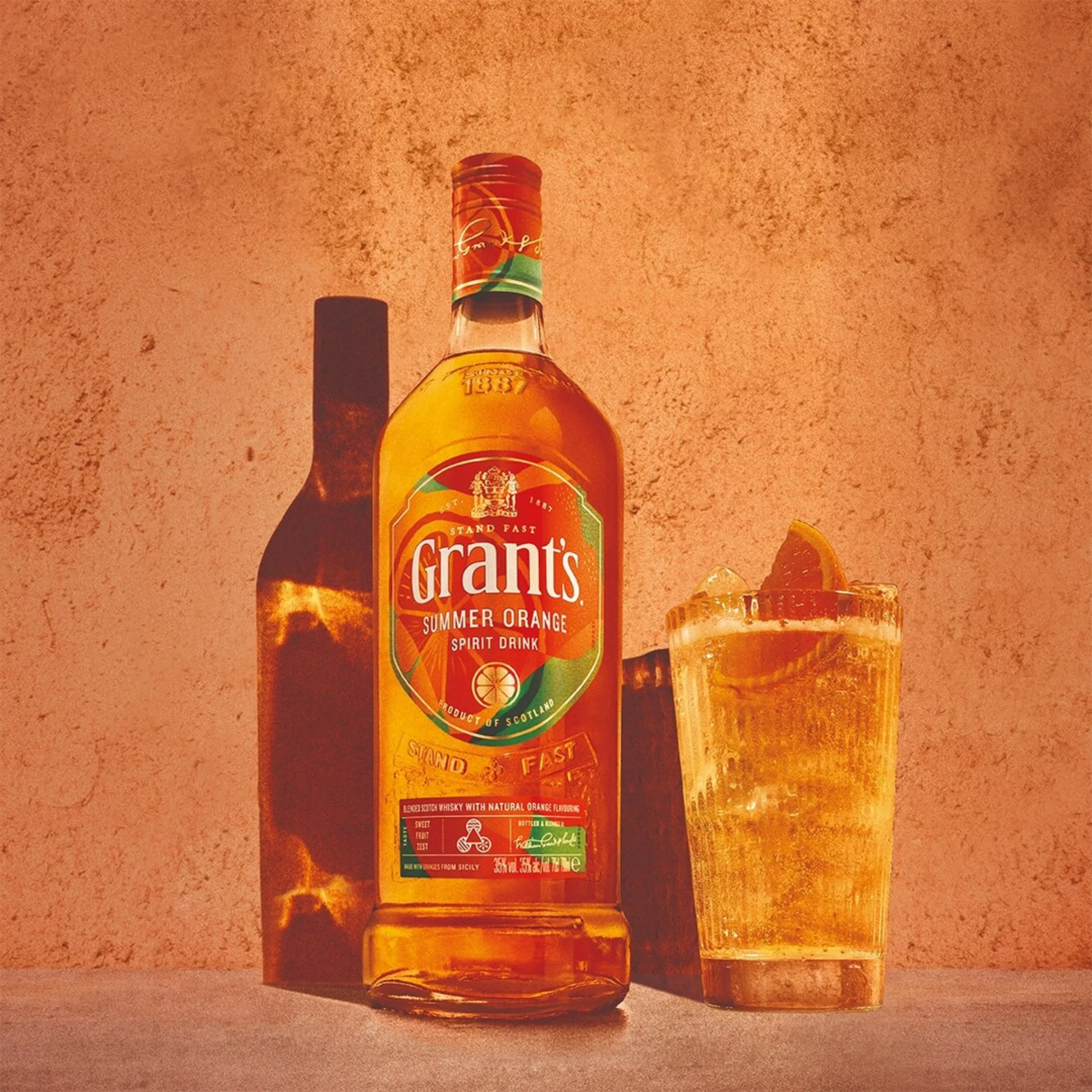 Grant''s Summer Orange Skót Whisky 0.7 LITER DRS