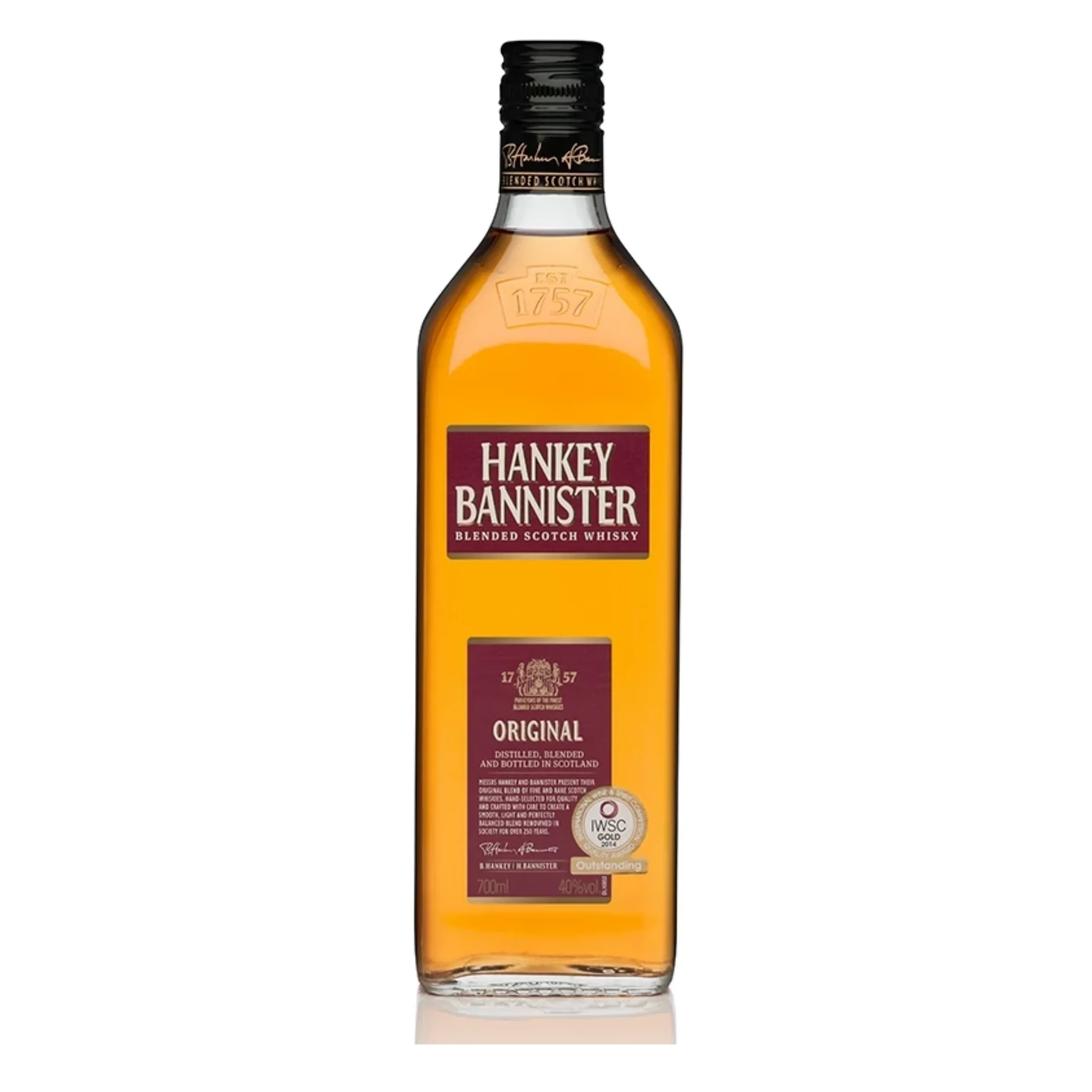 Hankey Bannister Skót Blended Whisky 0.7 LITER DRS