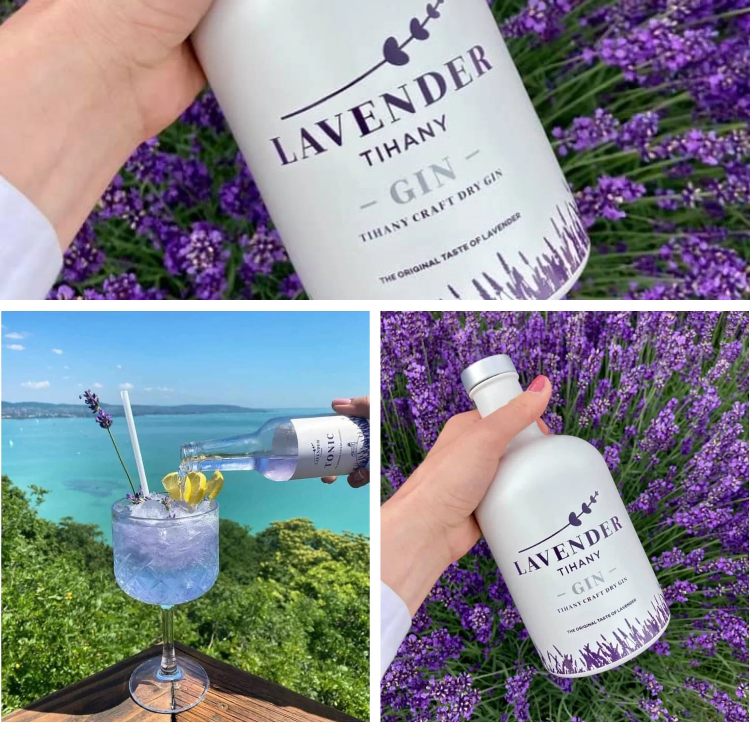 LAVENDER Tihany Gin DRS 0,7 LITER