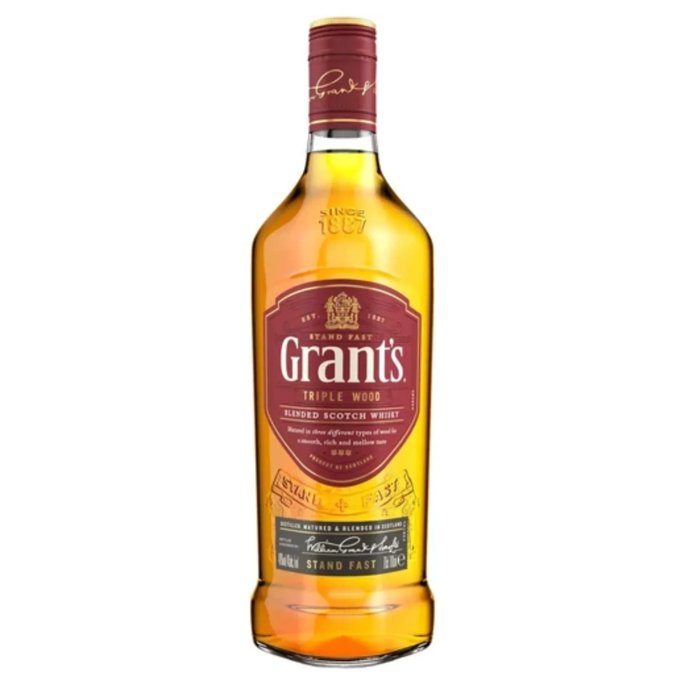 Grant's Triple Wood Skót Whiskey DRS 1 LITER