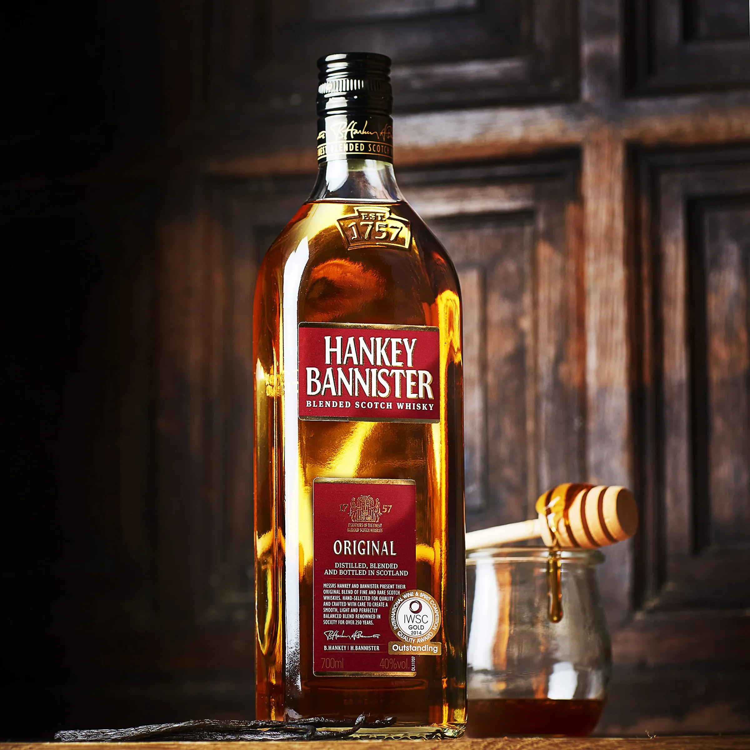 Hankey Bannister Skót Blended Whisky 0.7 LITER DRS