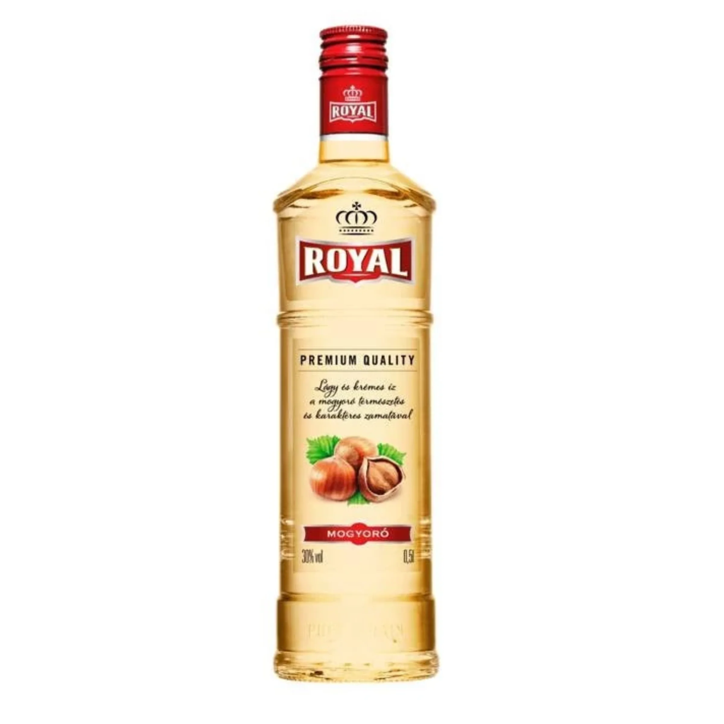 Royal mogyoró ízesítésű vodka DRS 0.5 LITER