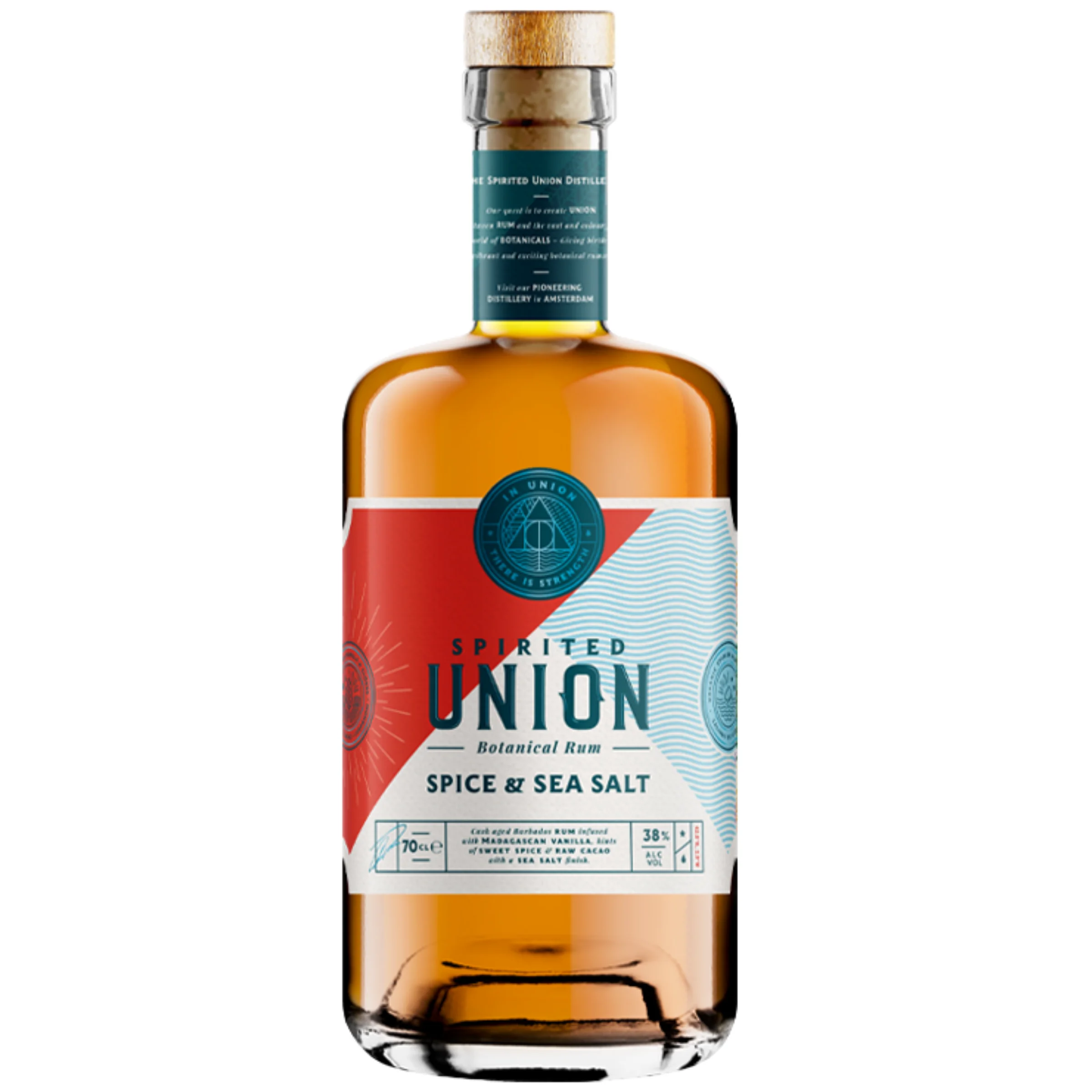 Spirited Union - Tengeri só & fűszer - botanikus rum 38% 0,7L