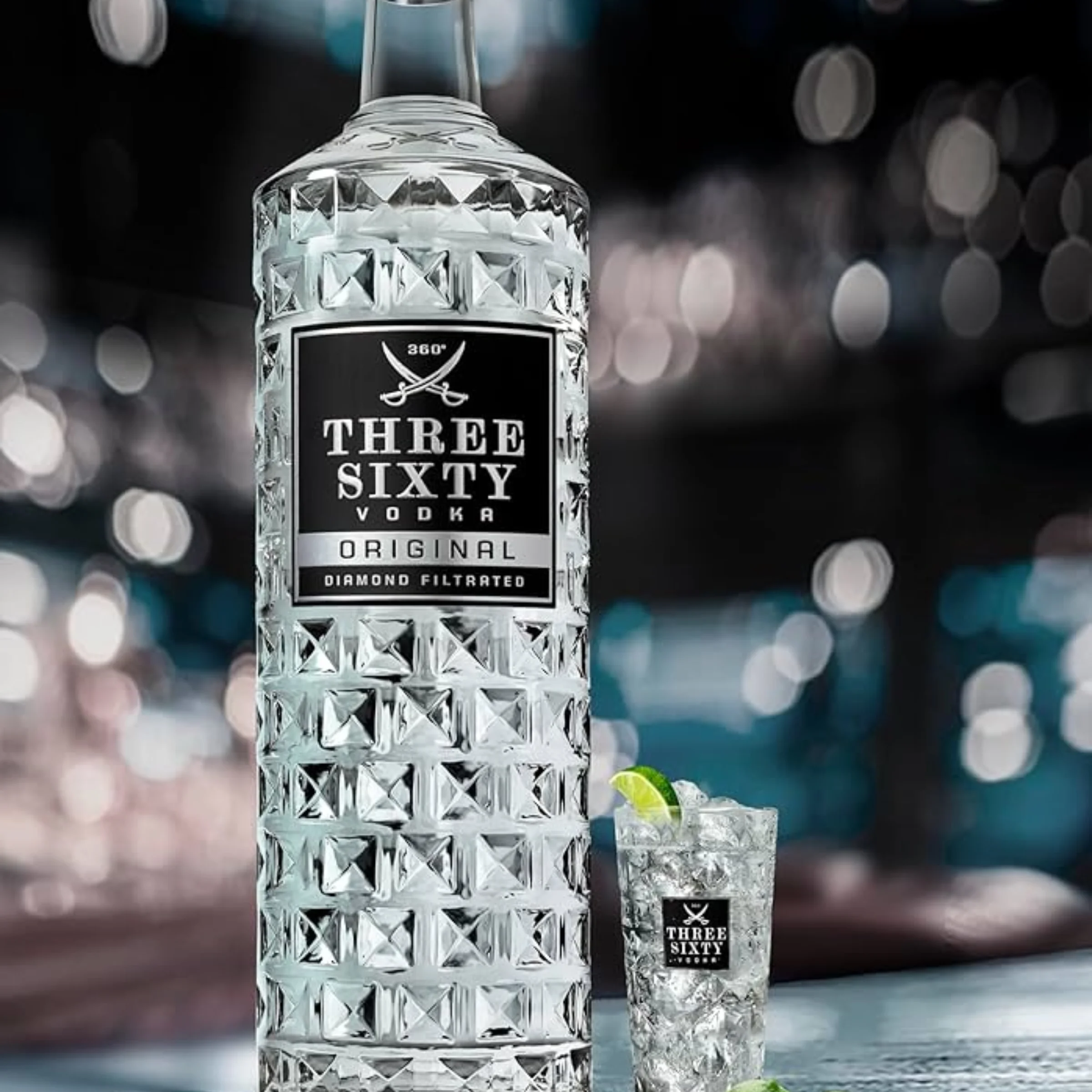 Three Sixty vodka  0.7 LITER DRS