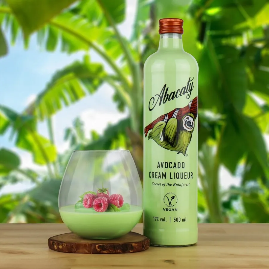 ABACATY Avokádó Krémlikőr 17% 0,5 LITER