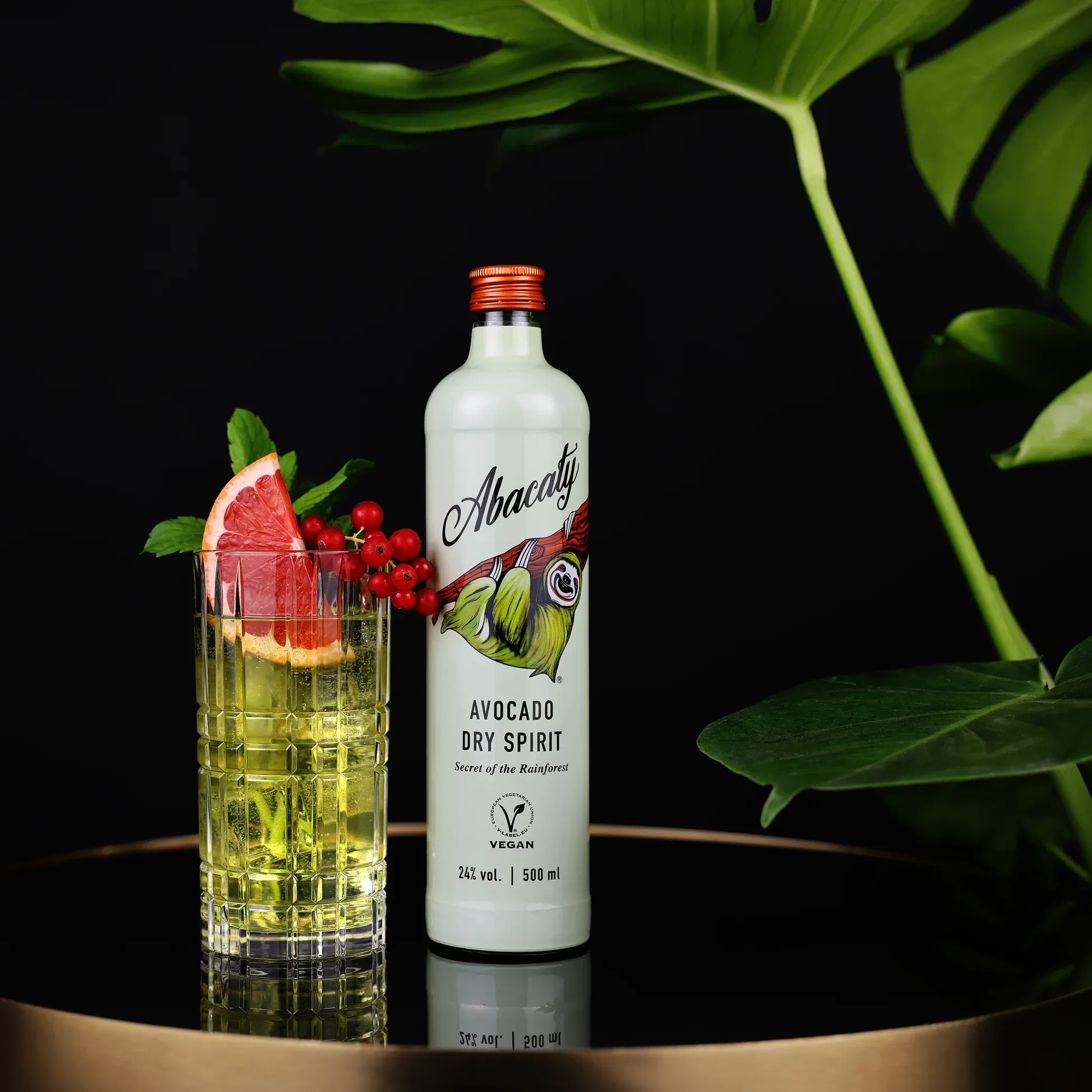 ABACATY Avokádó Párlat Száraz 24% 0,5 LITER