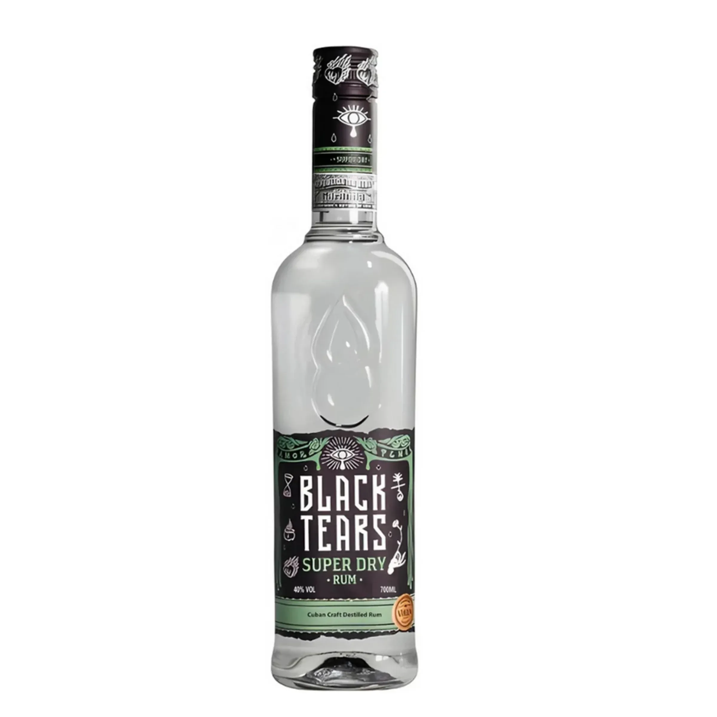 BLACK TEARS Super Dry Rum DRS 0.7 LITER